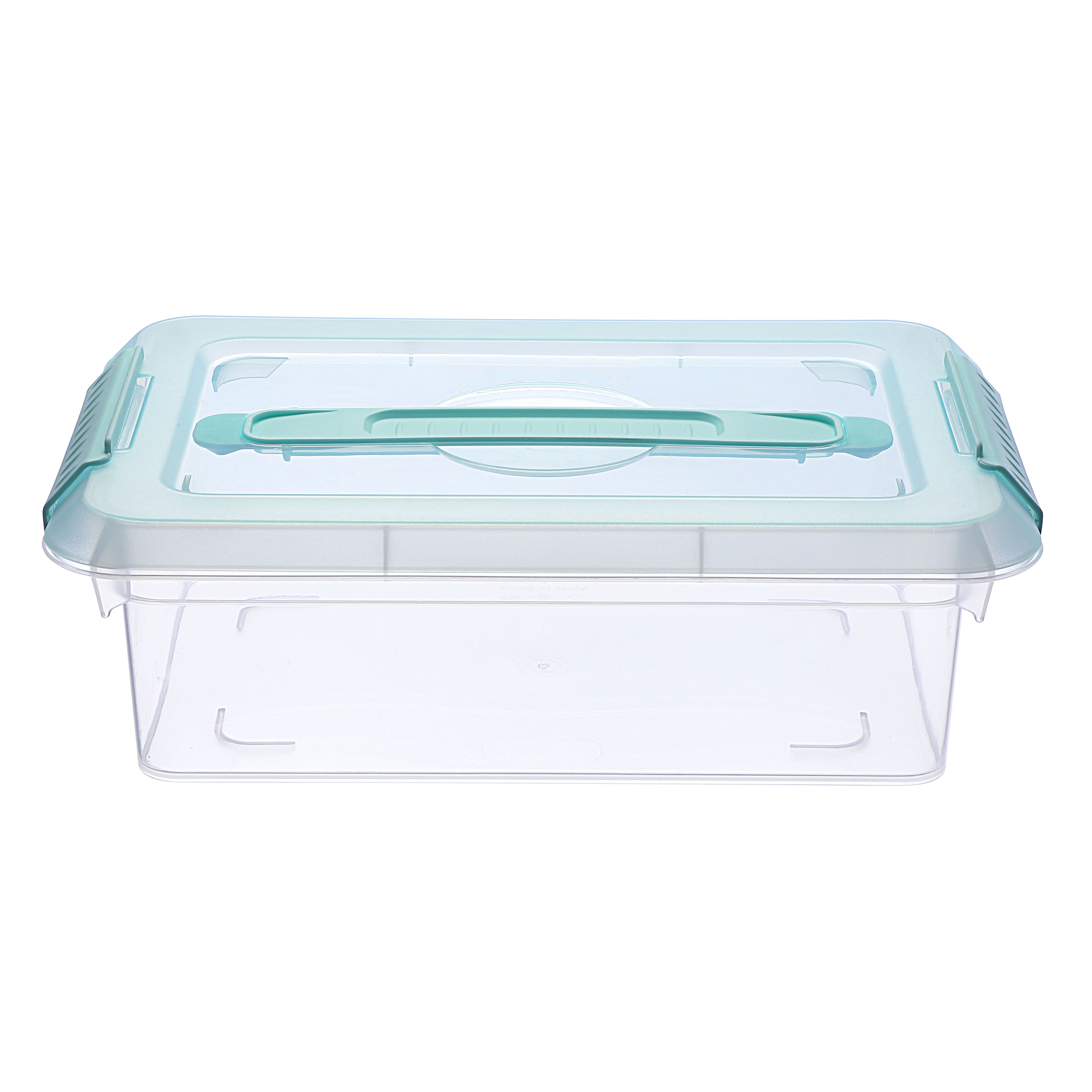 6 Pack: 3.4qt. Storage Bin with Lid by Simply Tidy™