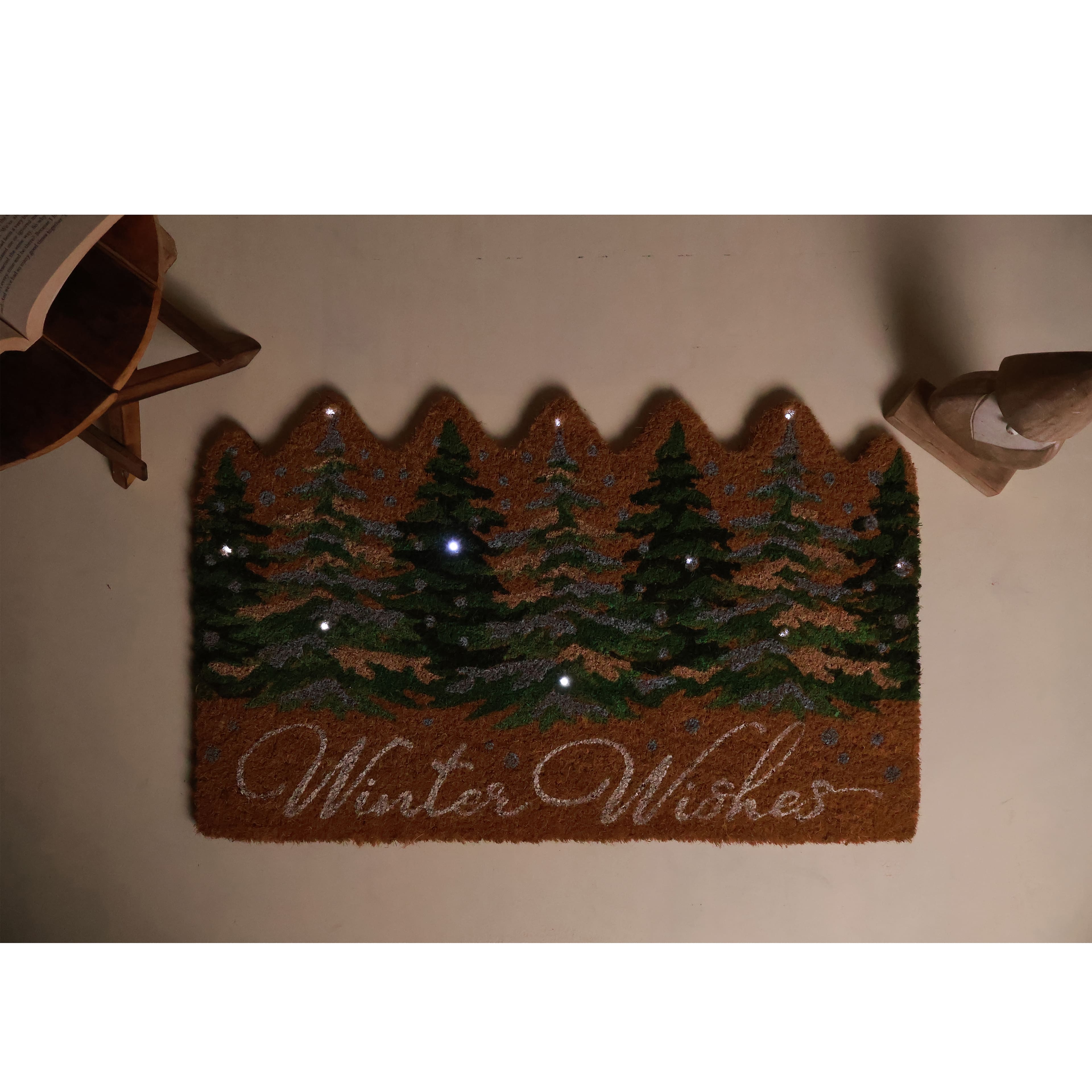 Winter Wishes Light Up Doormat by Ashland®