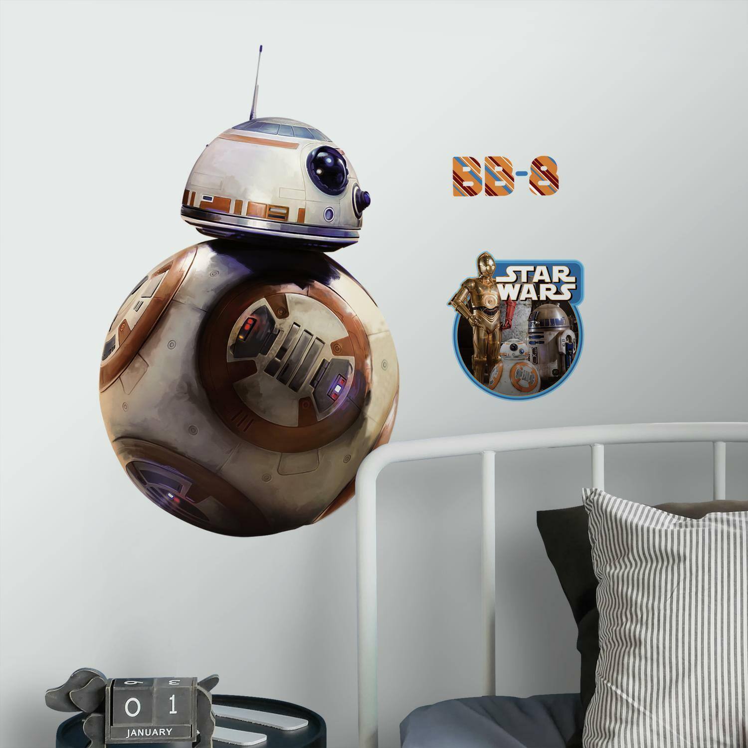 RoomMates Star Wars Episode VII BB-8 Peel & Stick Giant Decal