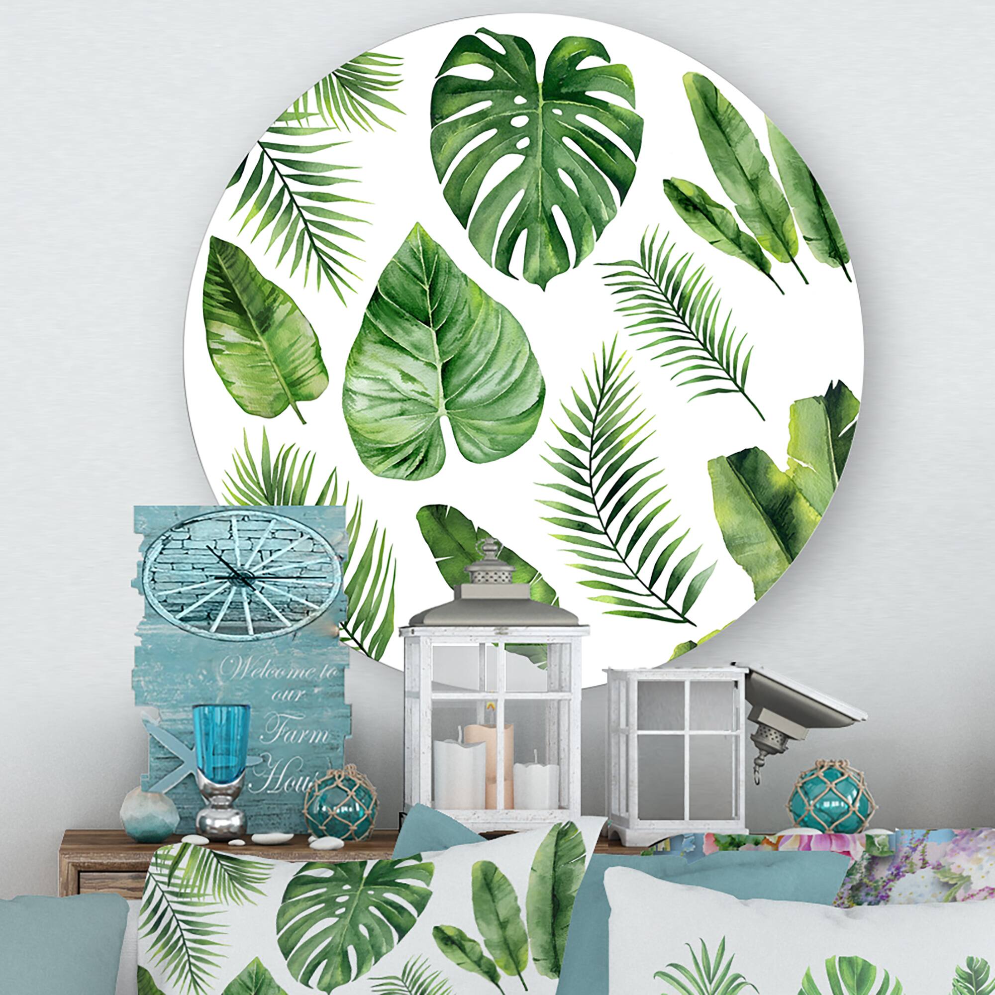 Designart - Tropical Leaf Of Monstera V