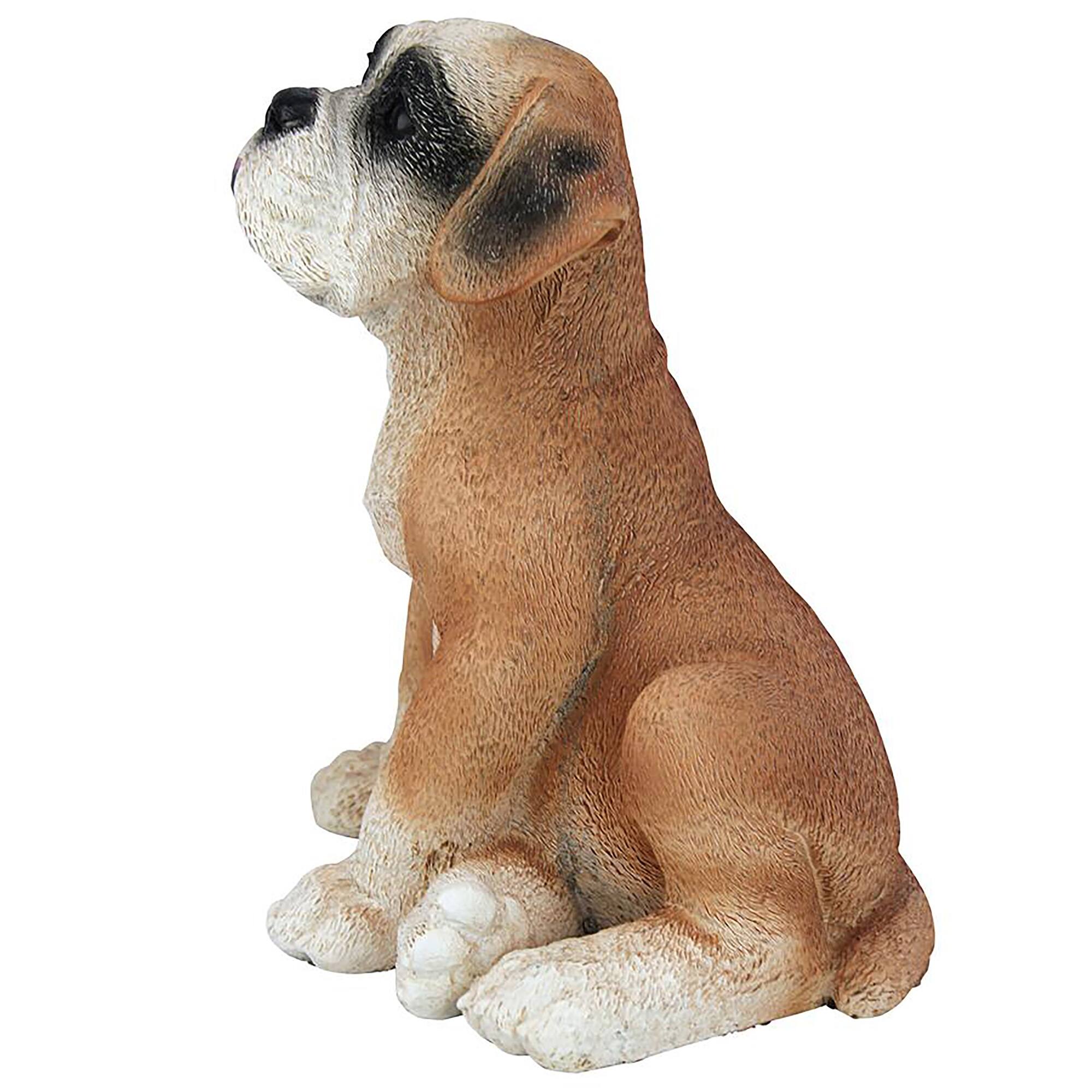 Design Toscano 9&#x22; Boxer Puppy Dog Statue