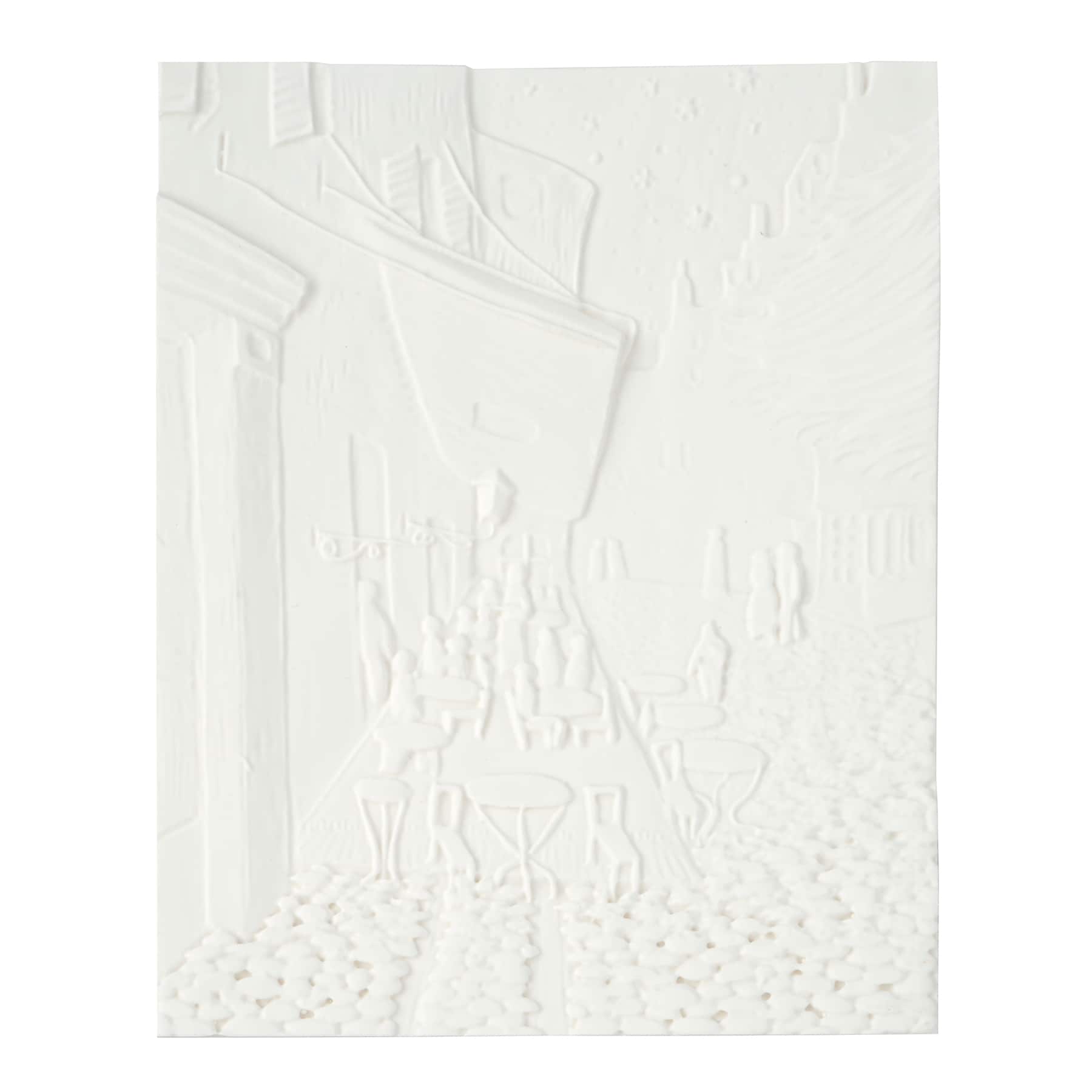 Café Terrace at Night Relief Painting Kit by Artist's Loft®