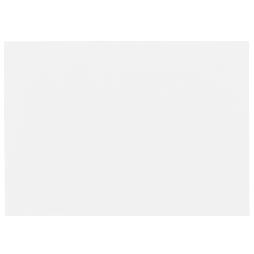 JAM Paper 3.5&#x22; x 4.875&#x22; White Blank Flat Note Cards