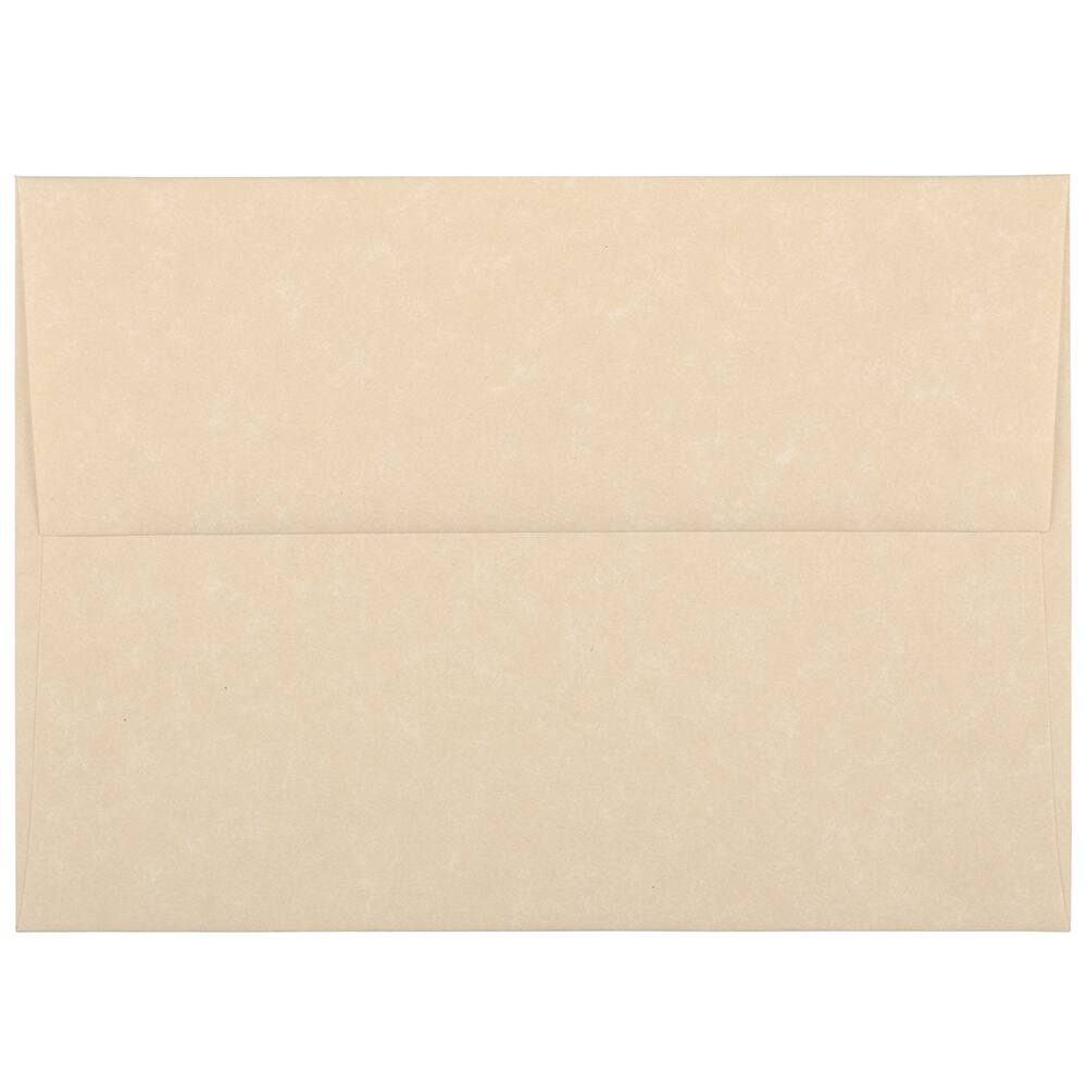 JAM Paper 4.75" x 6.5" Parchment Invitation Envelopes, 50ct.