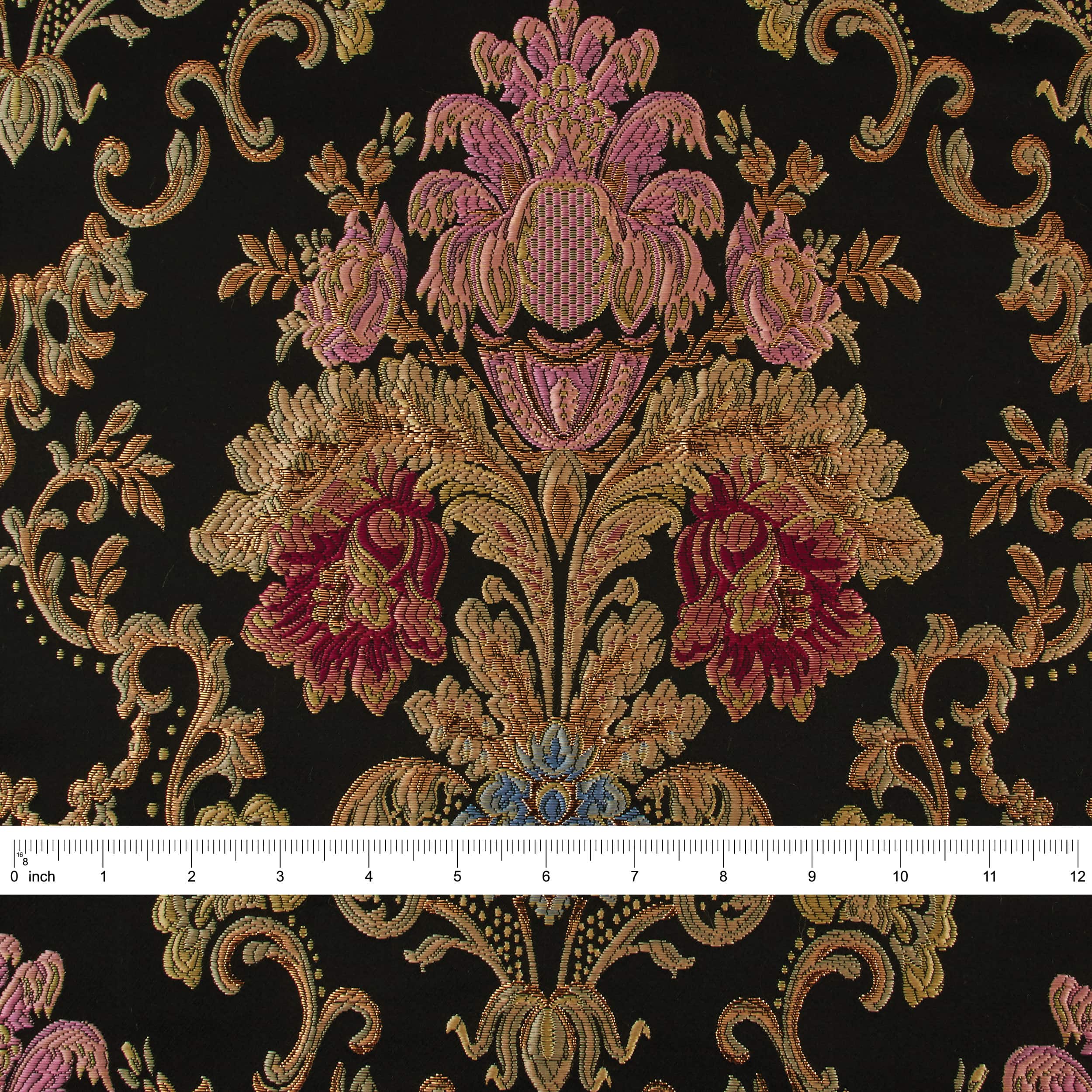 Cosplay by Yaya Han Metallic Floral Damask Brocade Fabric