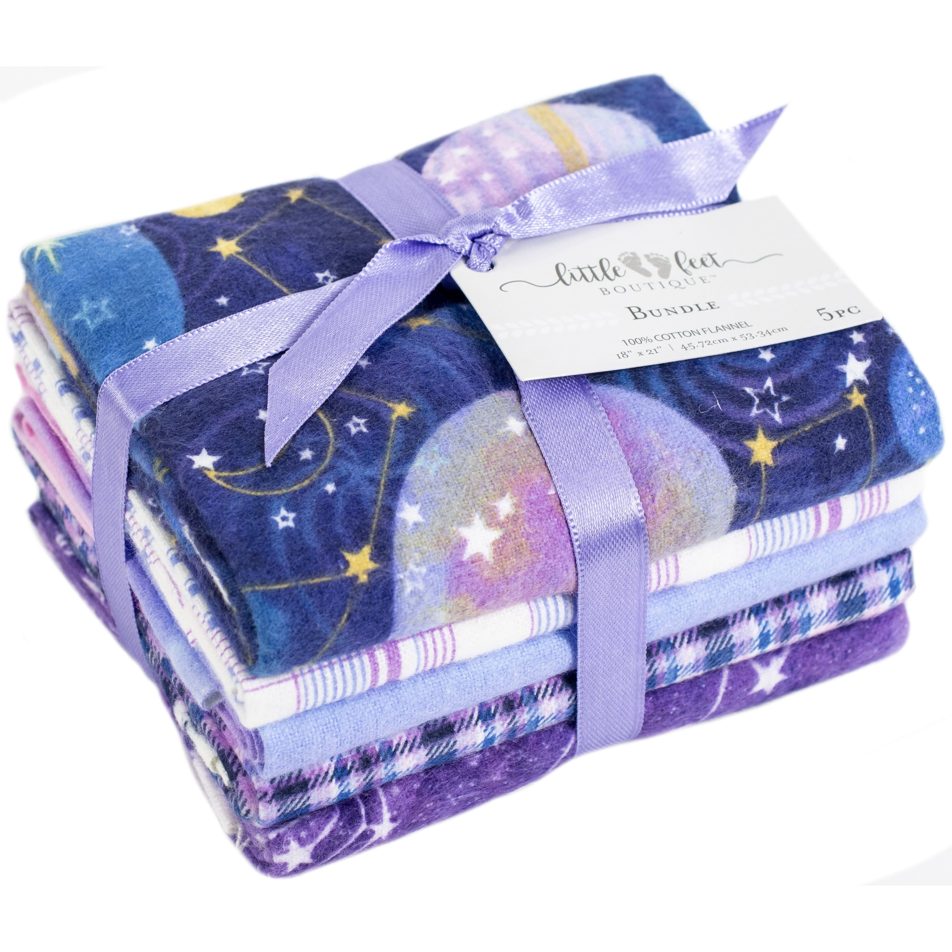 Fabric Editions Little Feet Boutique™ Celestial Cotton Fabric Bundle