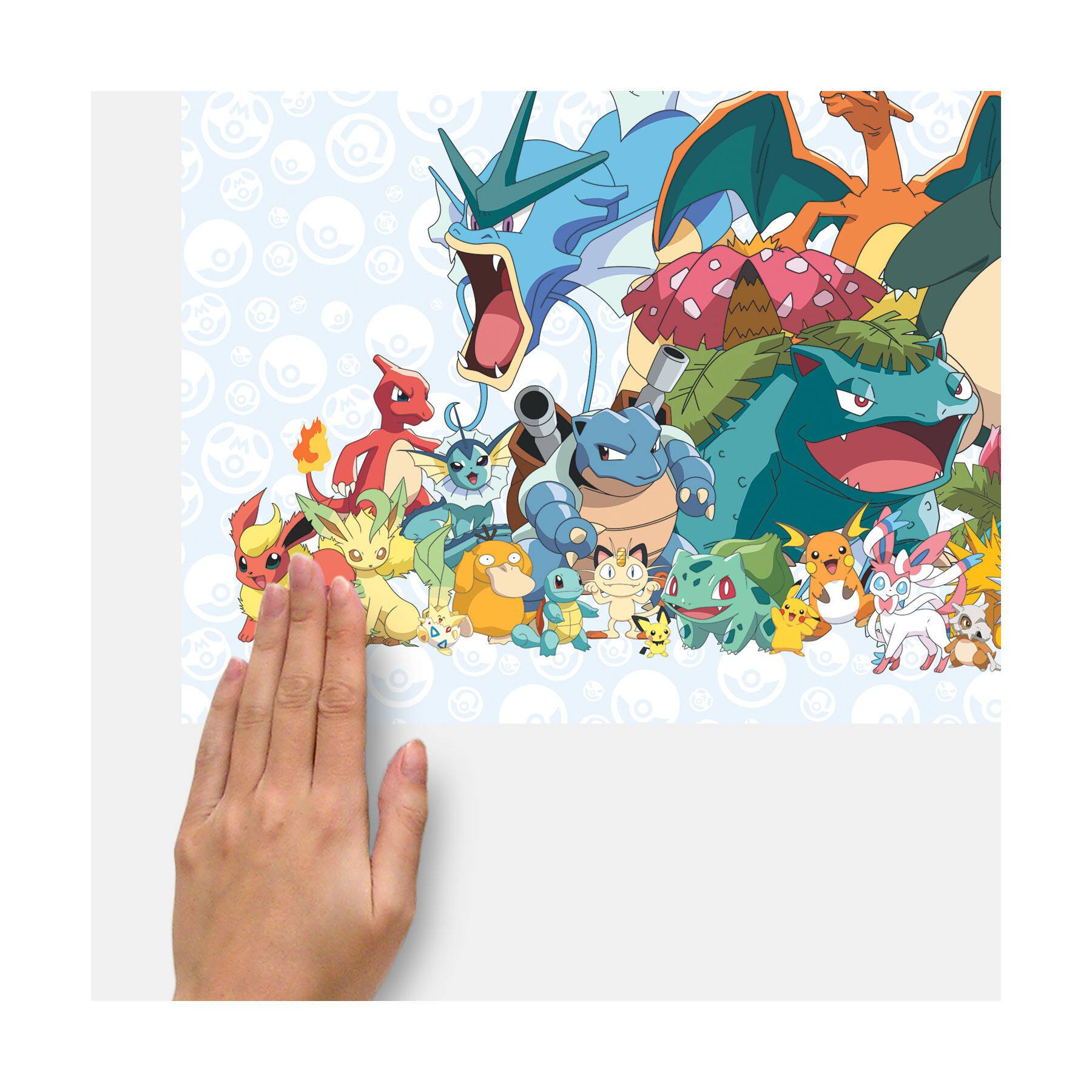 RoomMates Pokémon Characters Peel & Stick Wall Graphix