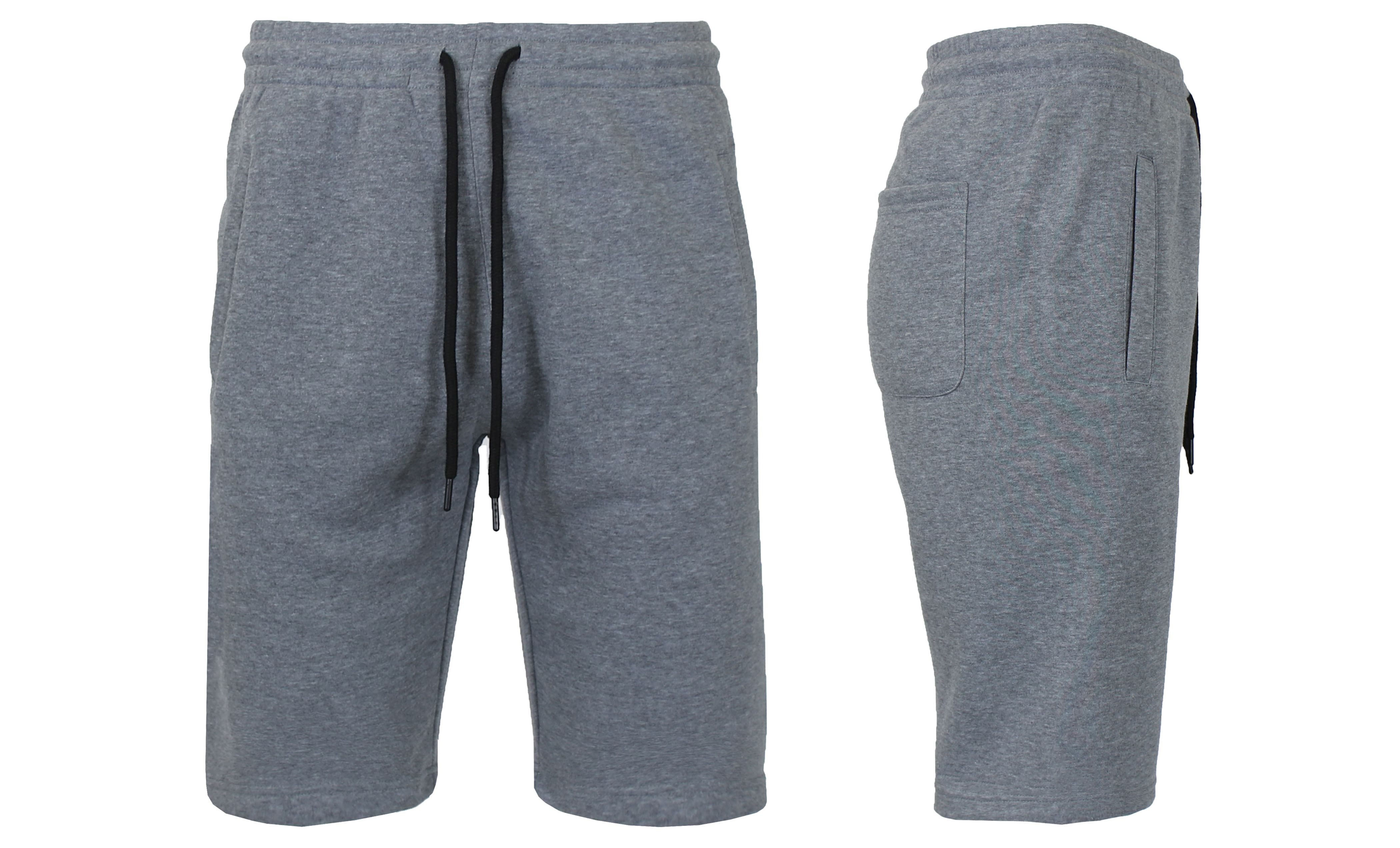 Galaxy By Harvic Men's Classic Jogger Lounge Shorts