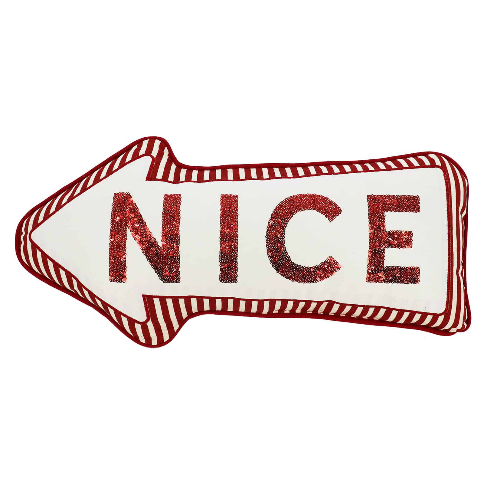 22&#x22; x 10&#x22; Nice &#x26; Naughty Double-Sided Throw Pillow by Ashland&#xAE;