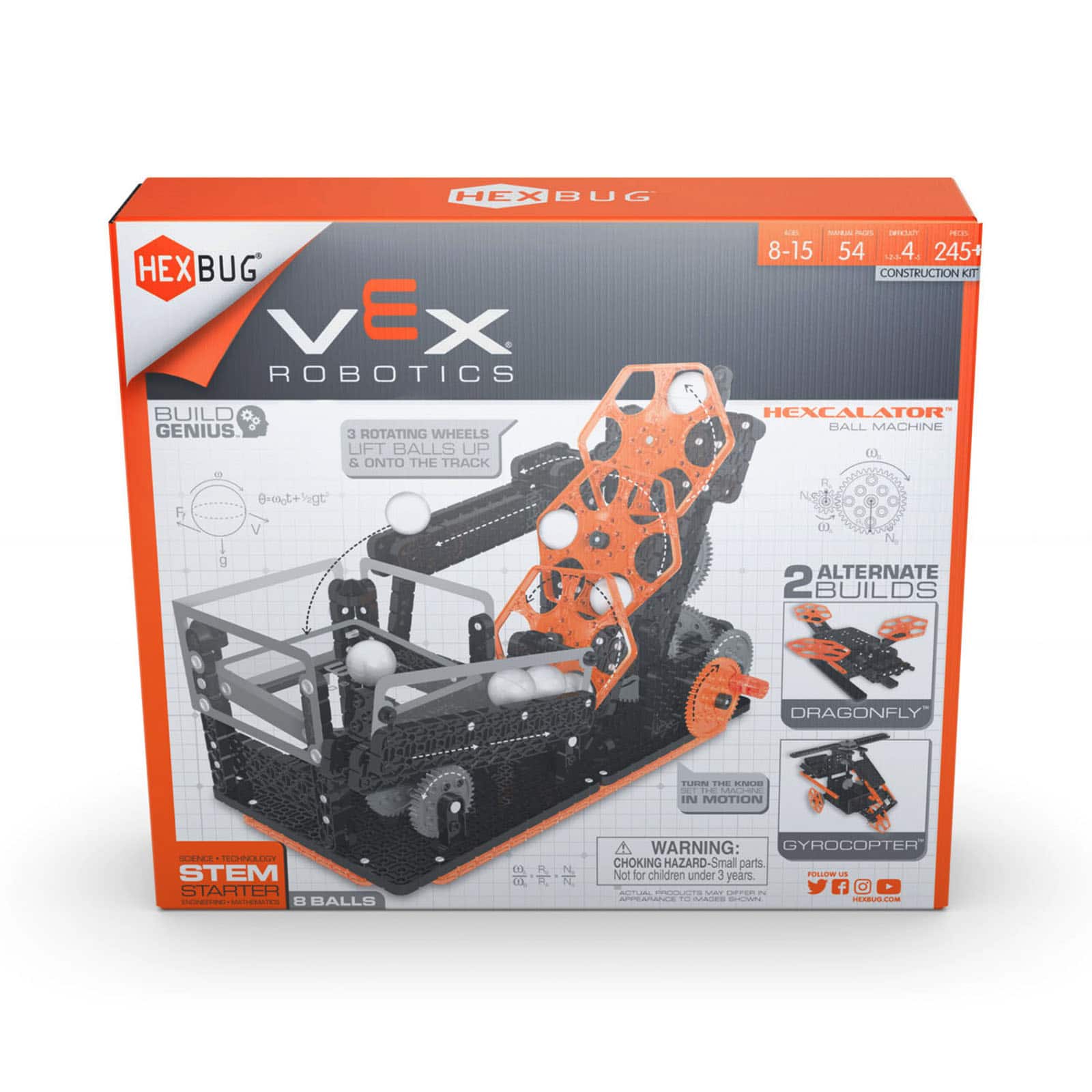 Hexbug&#xAE; Vex&#xAE; Robotics Hexcalator Ball Machine