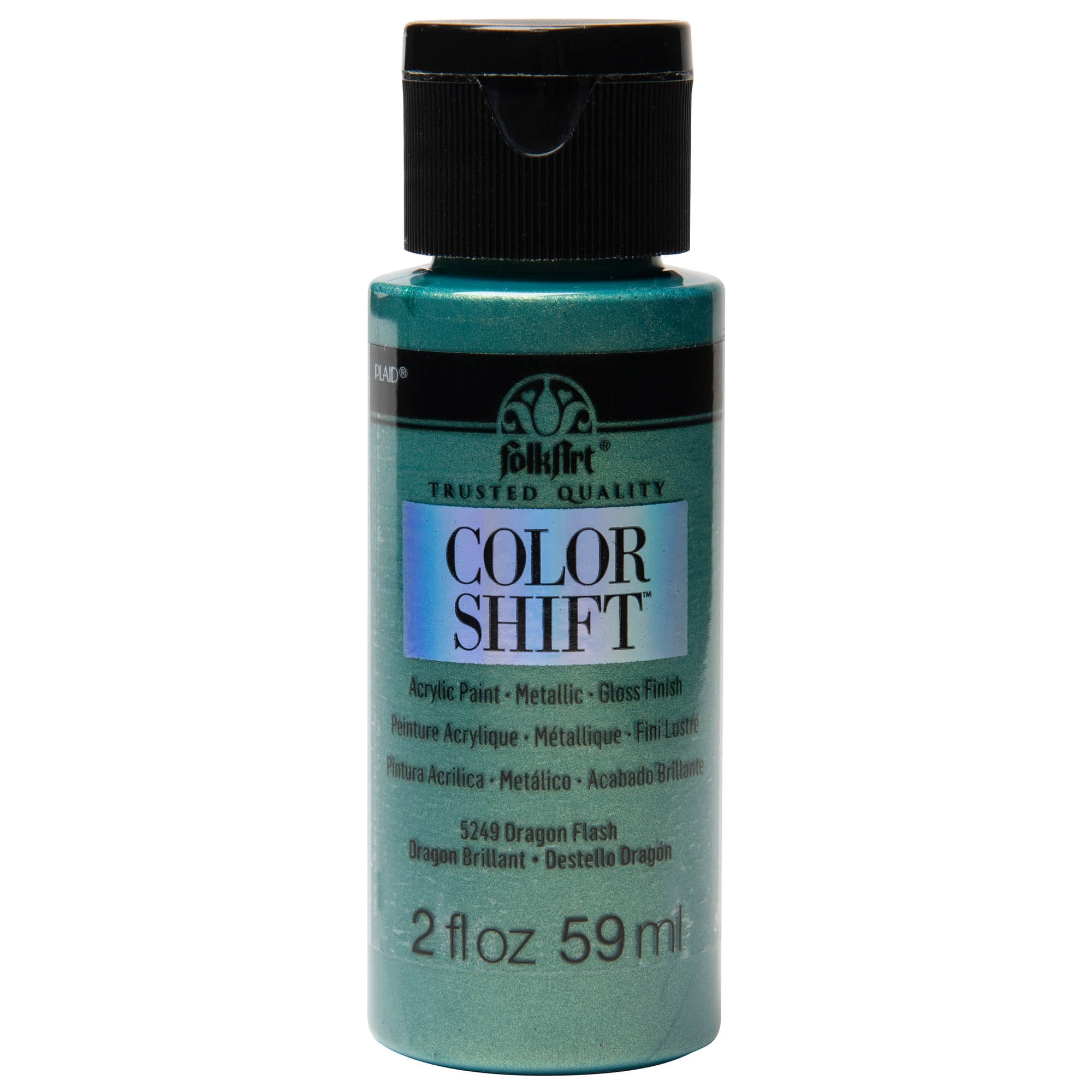 12 Pack: FolkArt® Color Shift™ Gloss Finish Metallic Acrylic Paint