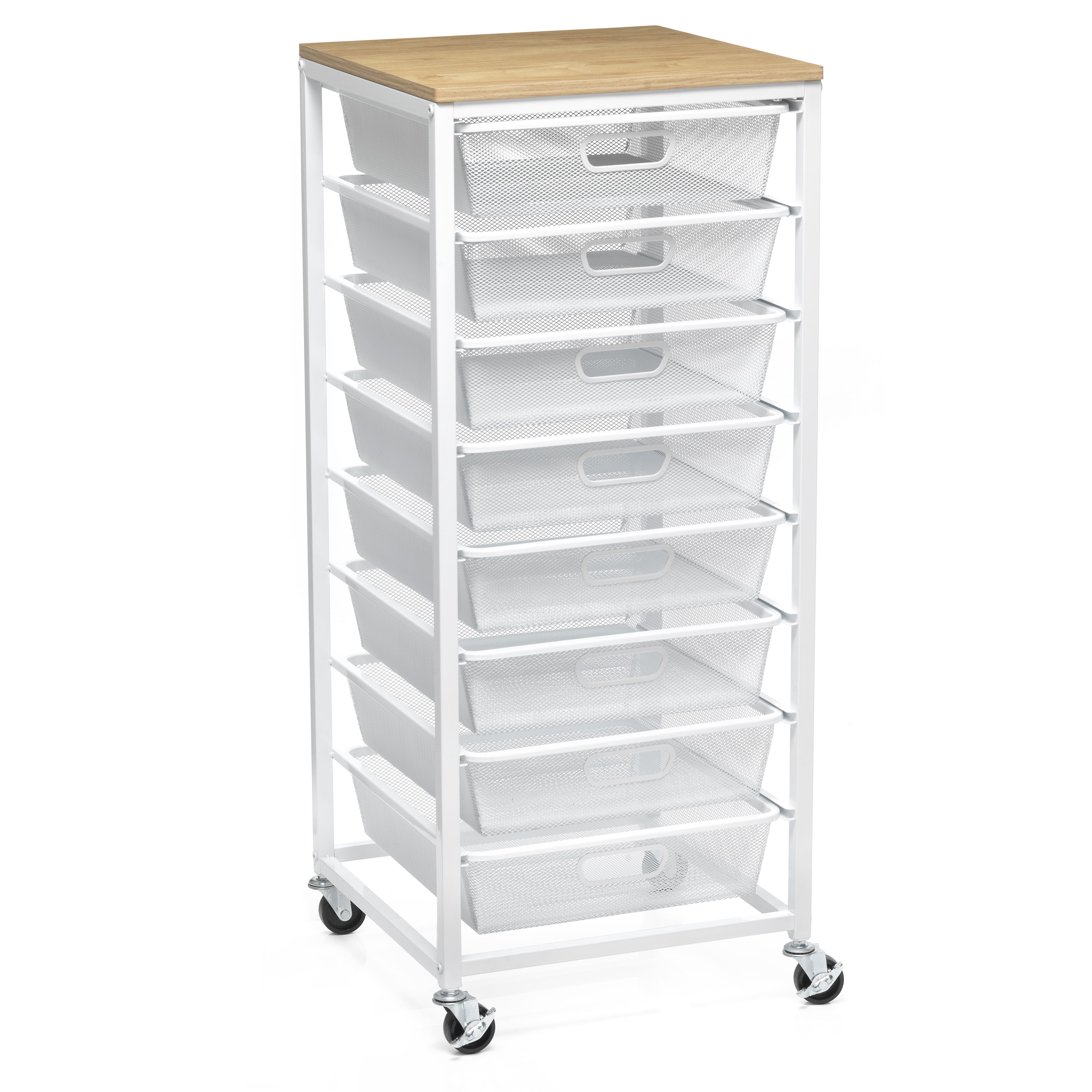 Clear 12 Drawer Rolling Cart by Simply Tidy™