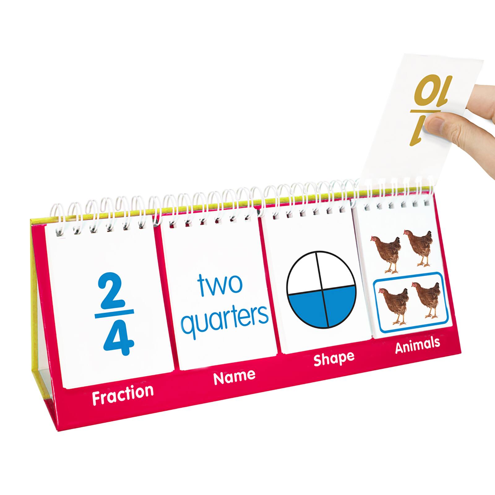 Junior Learning&#xAE; Double-Sided Fractions Flips