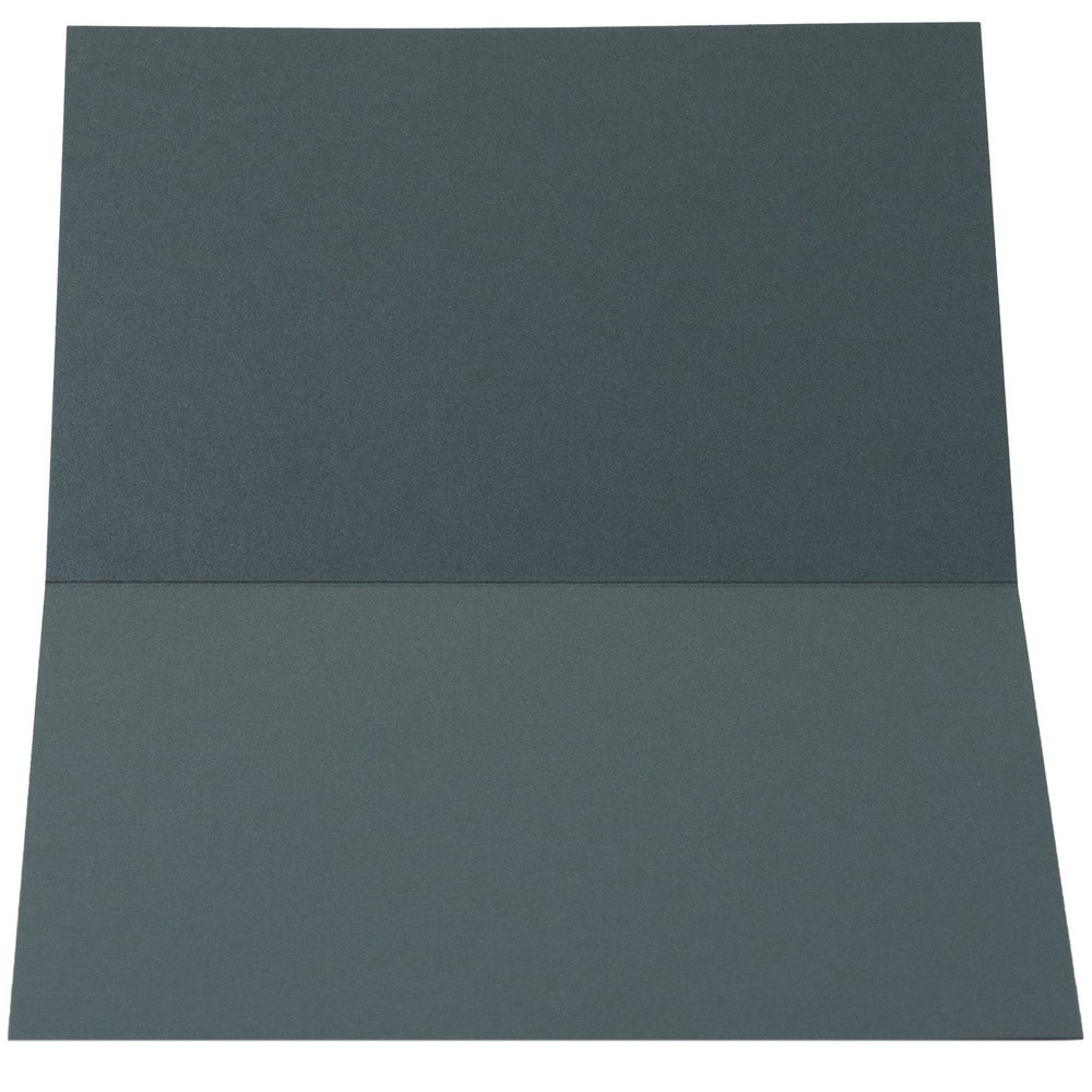 JAM Paper 5" x 7" Metallic Malachite Green Stardream Foldover Cards, 50ct.