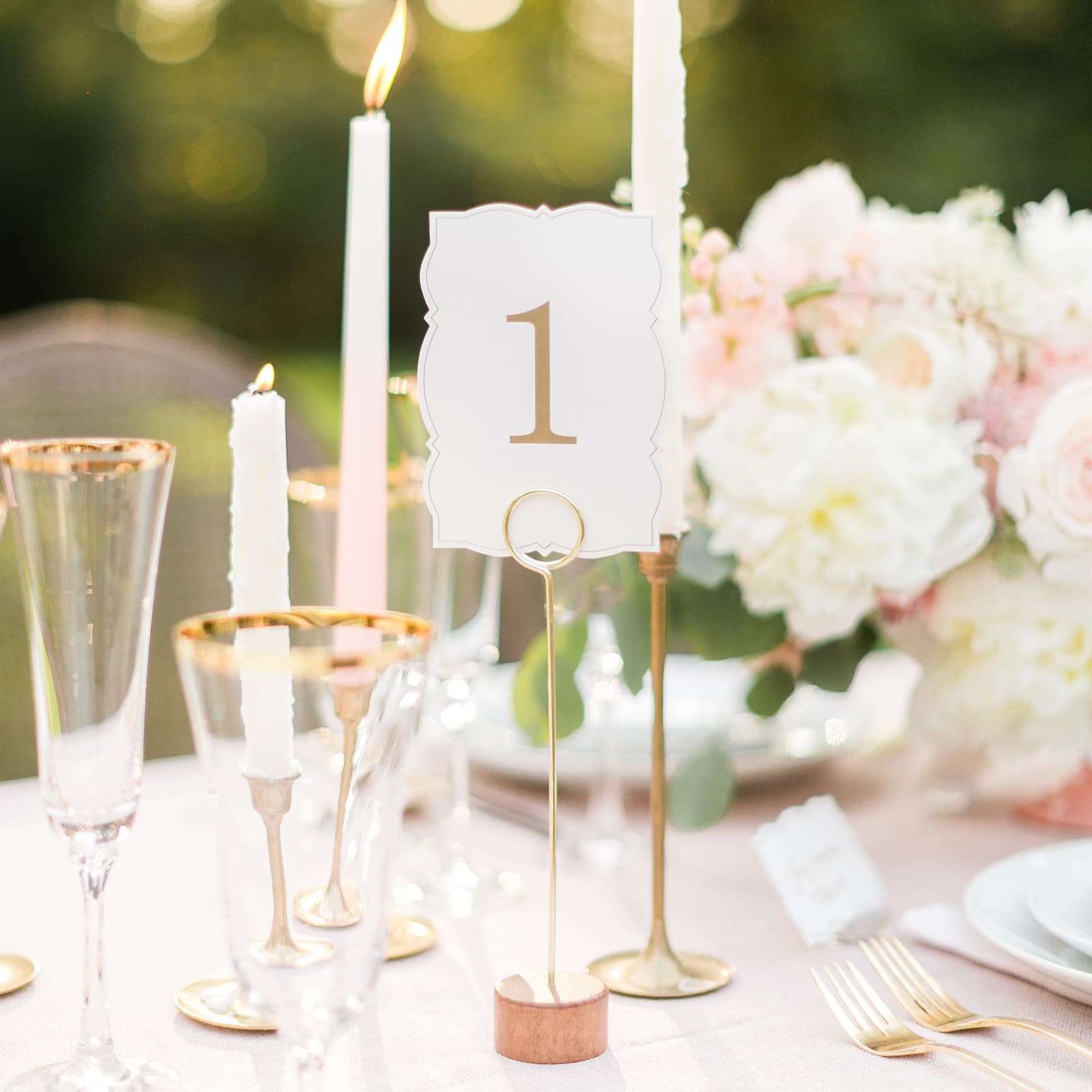 1-25 Ornate Gold Table Numbers by Celebrate It&#x2122;