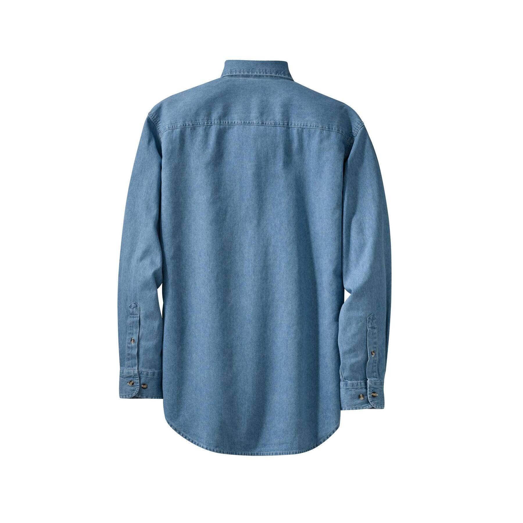 Port &#x26; Company&#xAE; Long Sleeve Value Denim Shirt