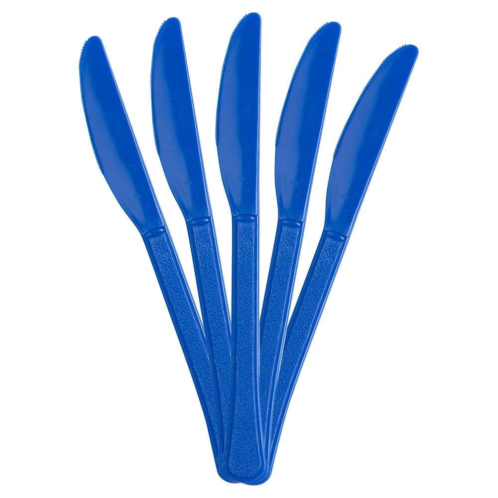 JAM Paper Premium Utensils Plastic Knives Party Pack, 48ct.