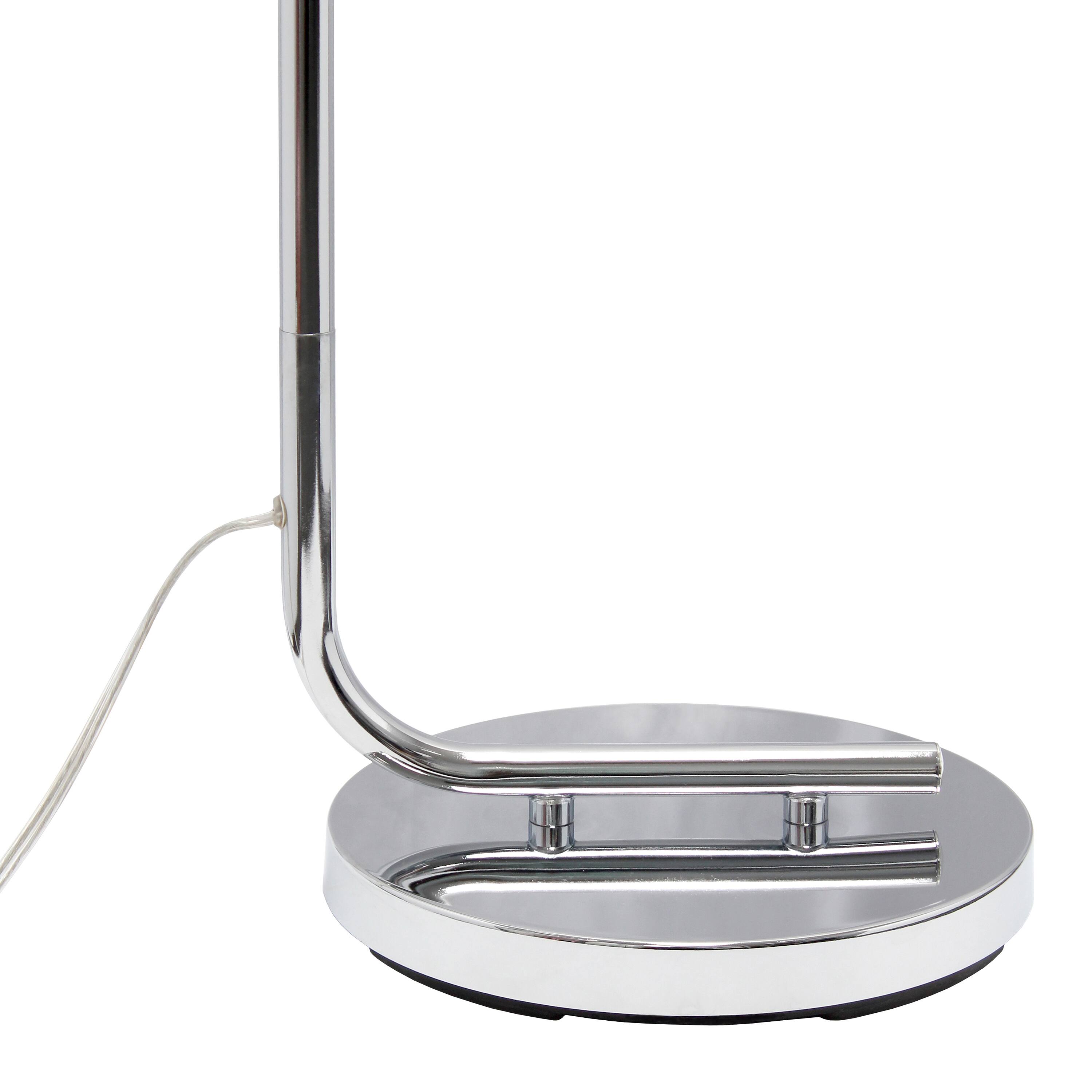 Simple Designs&#x2122; Iron Lantern Floor Lamp with Glass Shade