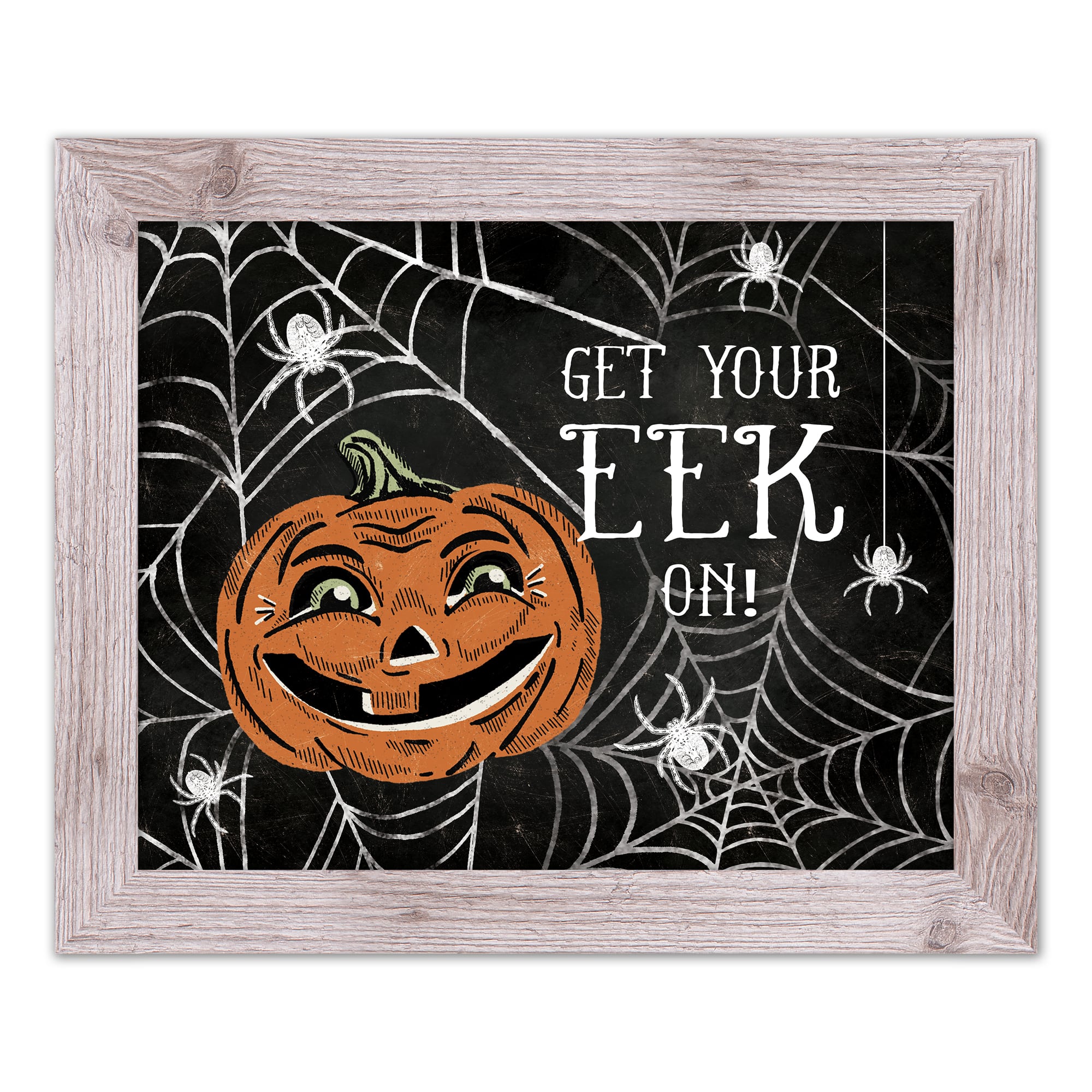 Get Your Eek On 16&#x22; x 20&#x22; Western White Framed Print