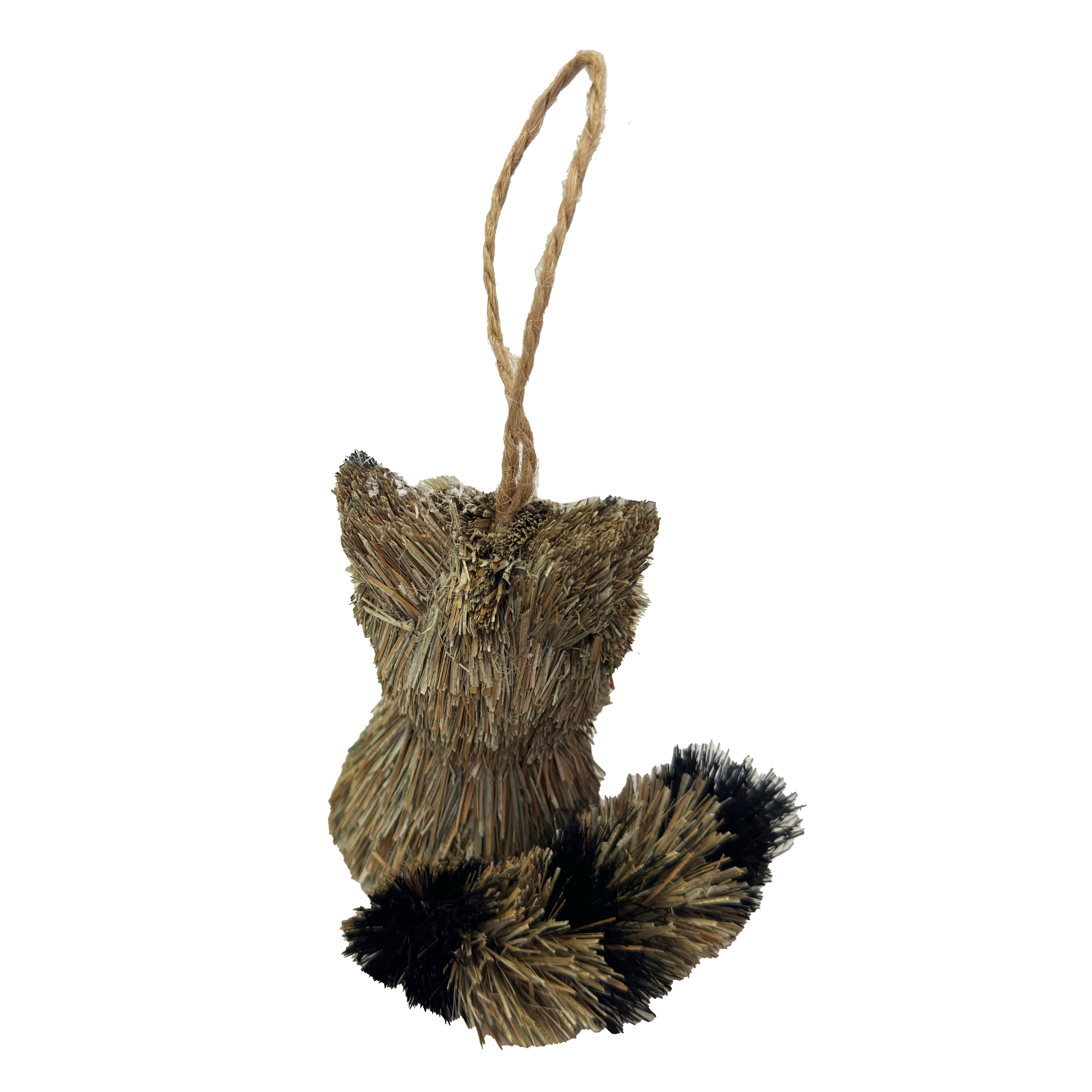 4&#x22; Sisal Racoon Natural Decorative Ornament by Ashland&#xAE;