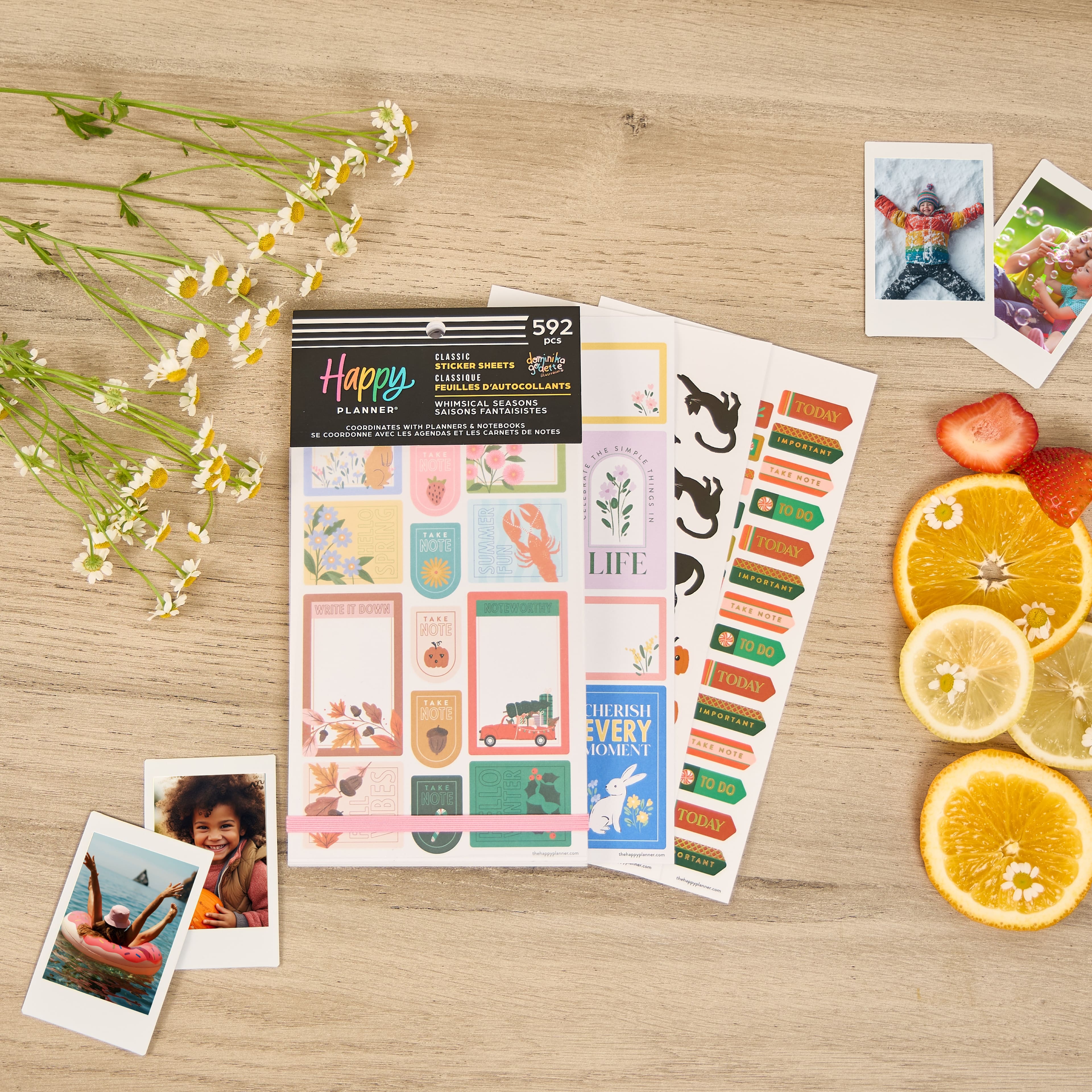 The Classic Happy Planner® Whimsical Seasons Stickers