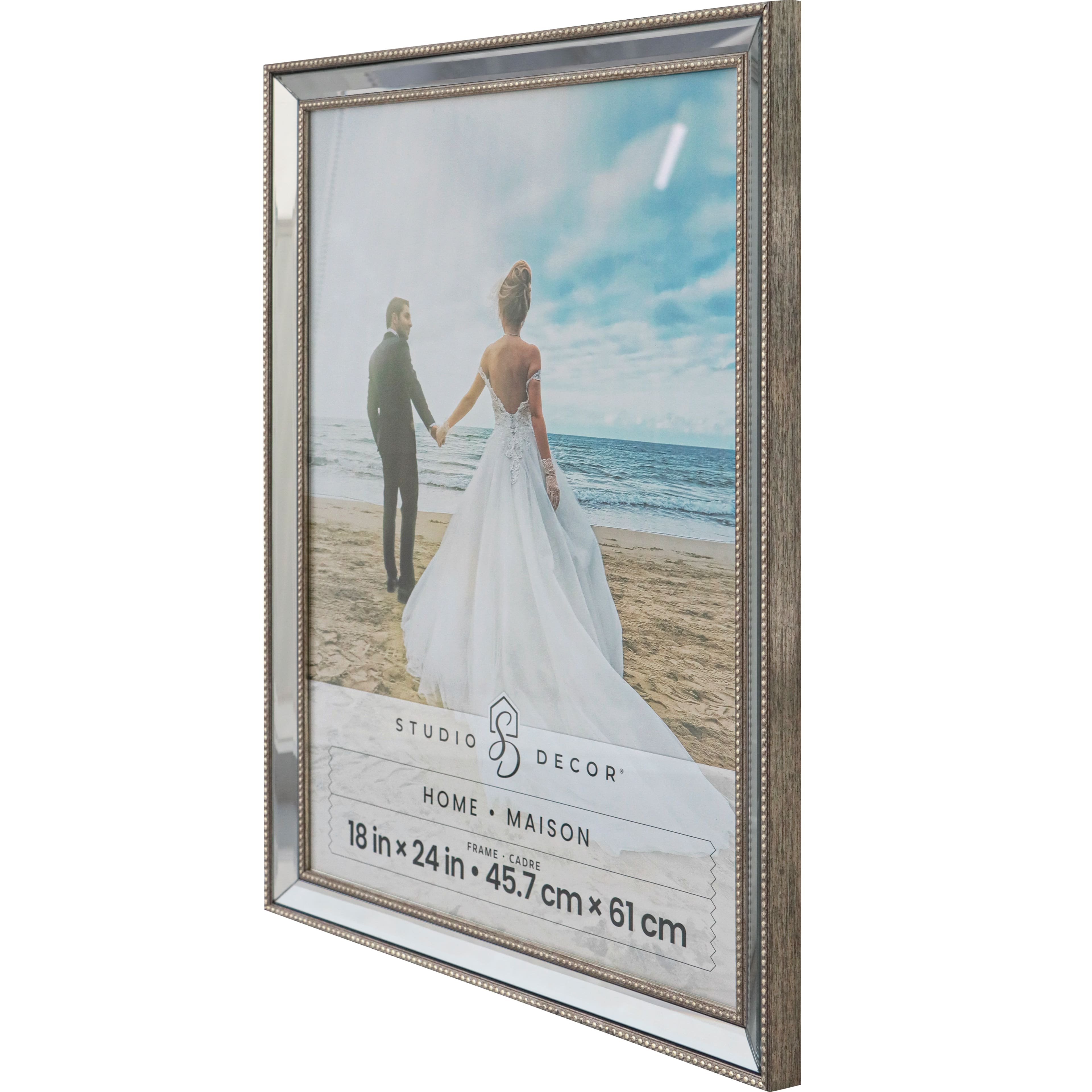 Home Mirrored Frame with Mat by Studio D&#xE9;cor&#xAE;