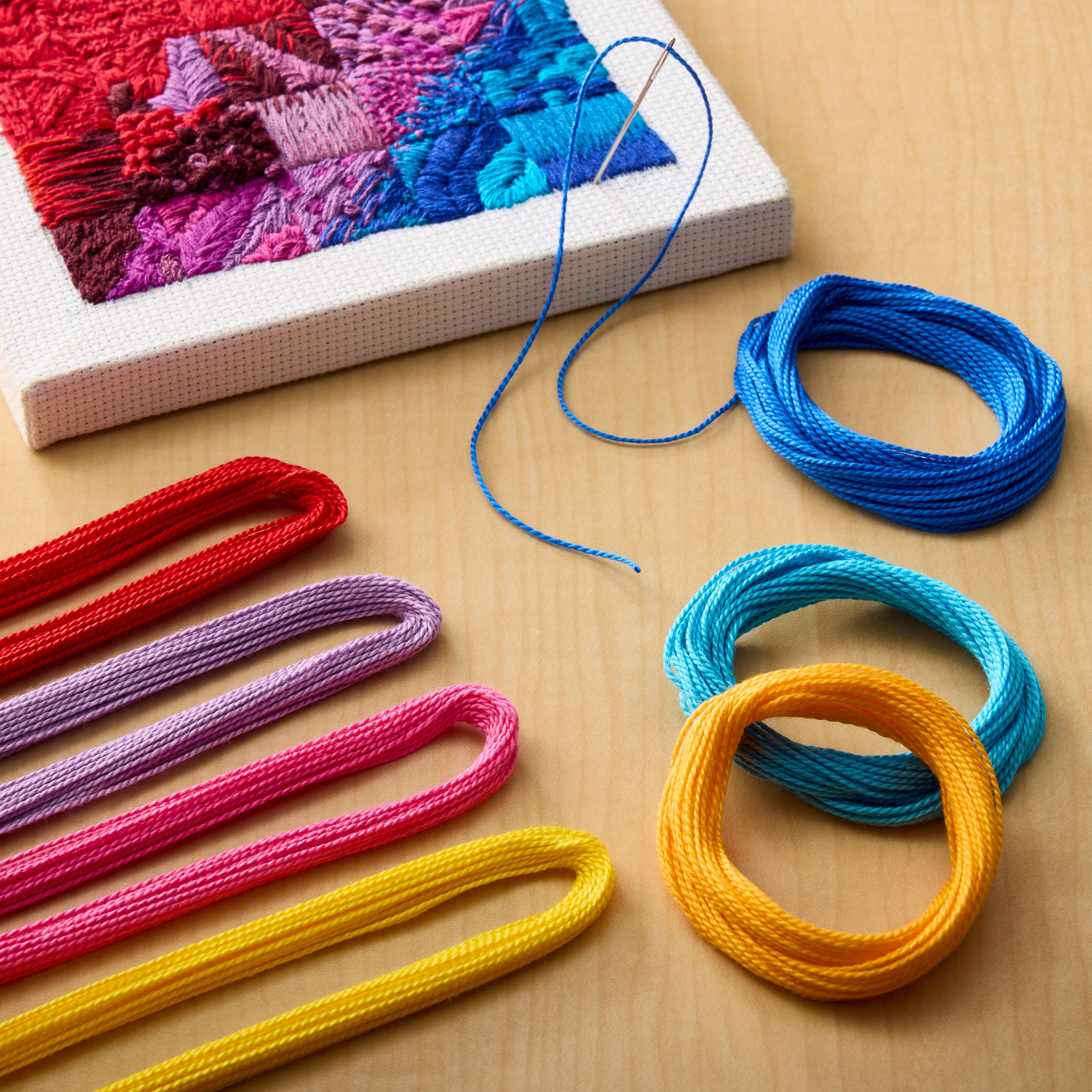 12 Packs: 36 ct. (432 total) Rainbow Craft Cord by Loops &#x26; Threads&#x2122;