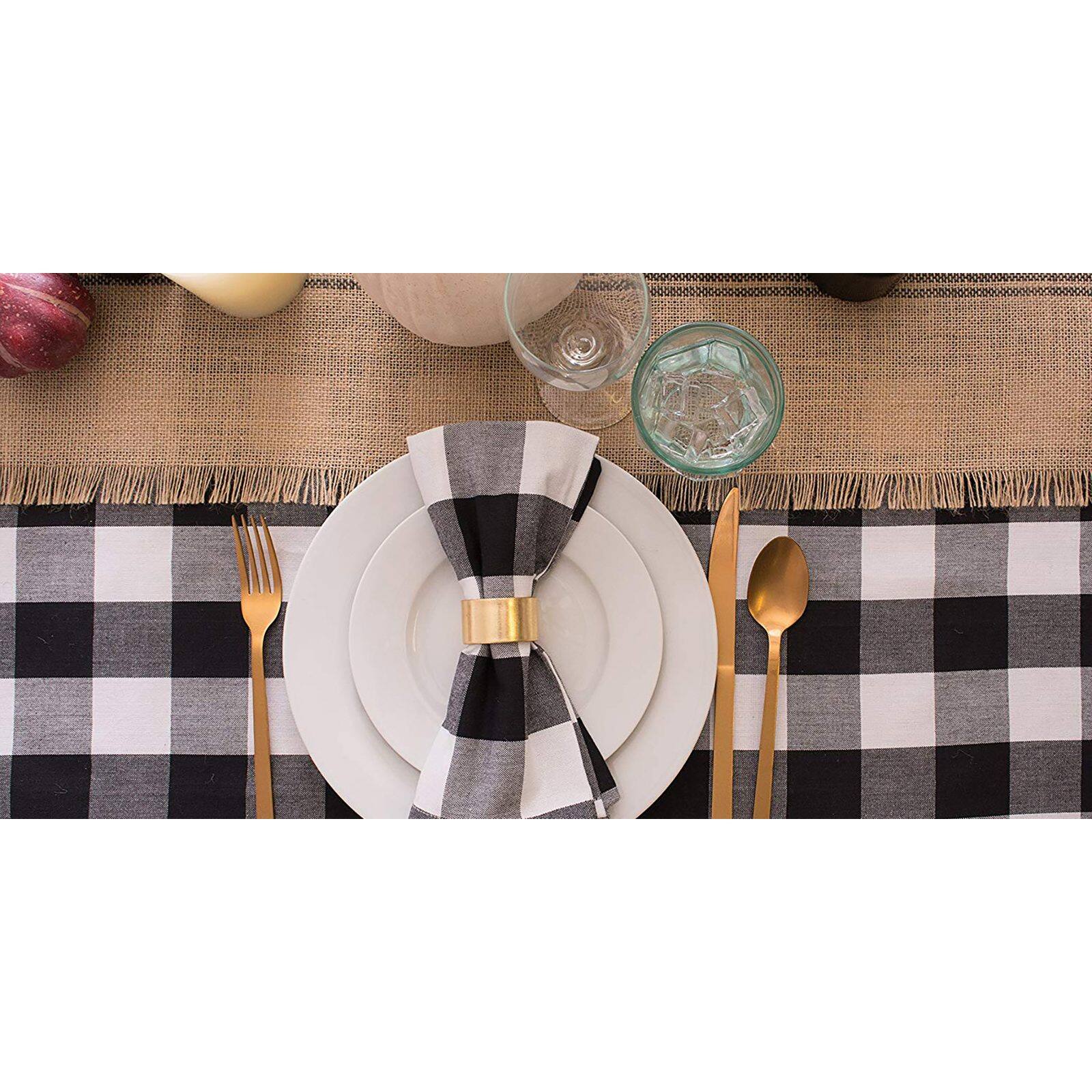 DII&#xAE; Buffalo Check Oversized Napkin, 6ct.