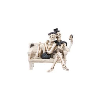 Mini Selfie Skeletons on Bench by Ashland®