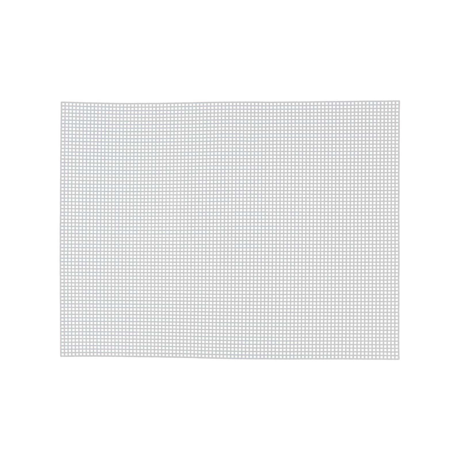 20 Sheets Plastic Canvas, 7CT Clear Plastic Mesh Canvas Sheets for