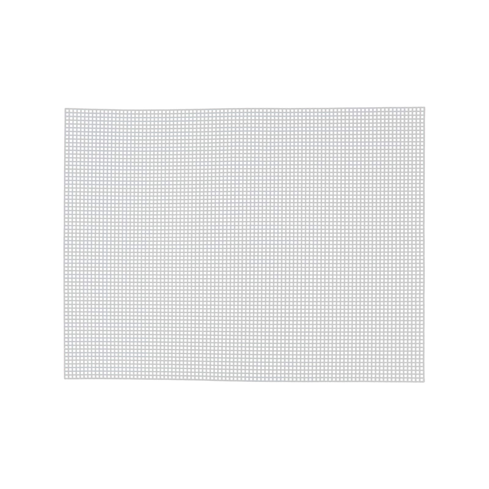48 Pack: Clear 7 Mesh Plastic Canvas by Loops & Threads®