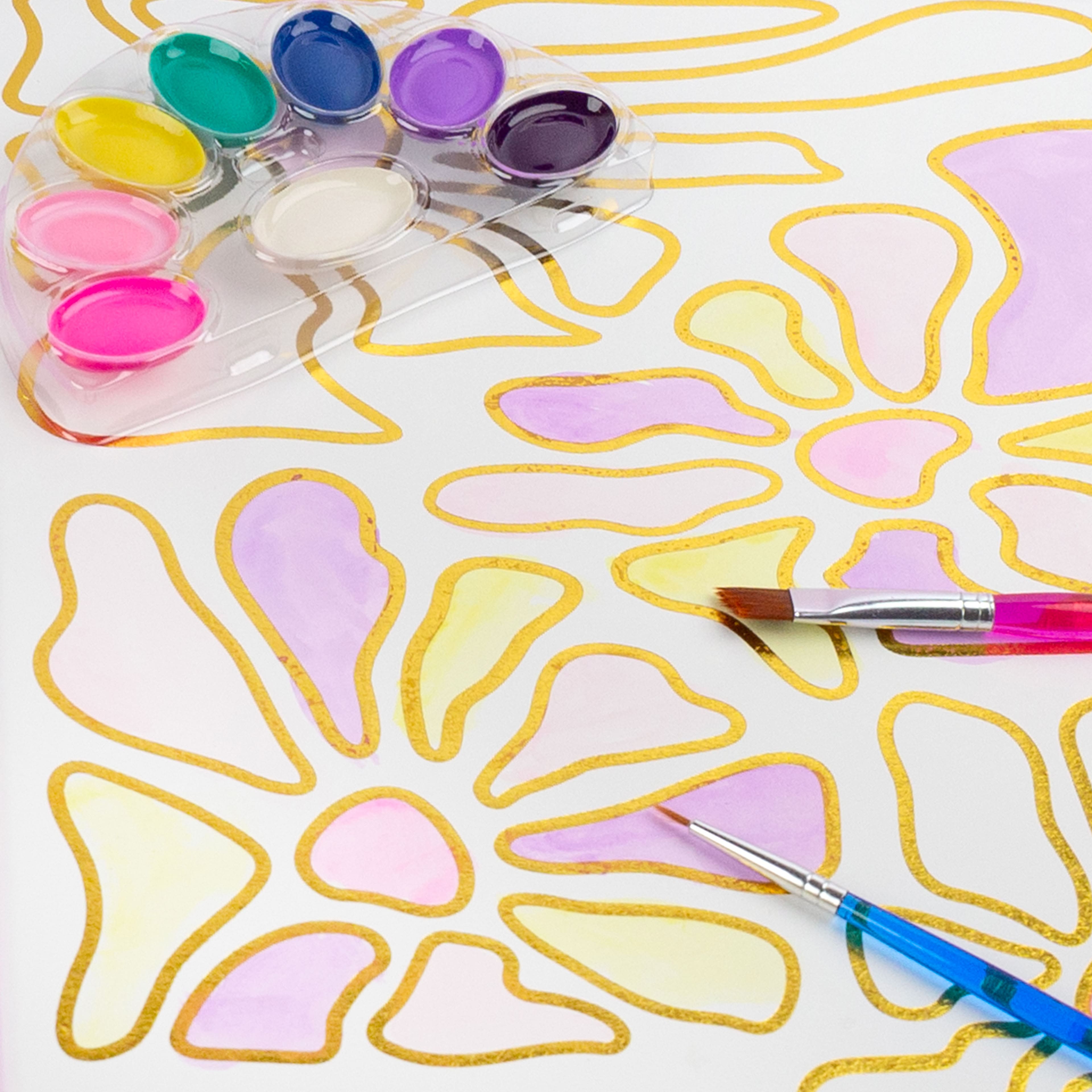 Ensemble d’art mural révélant des fleurs True2U de STMT