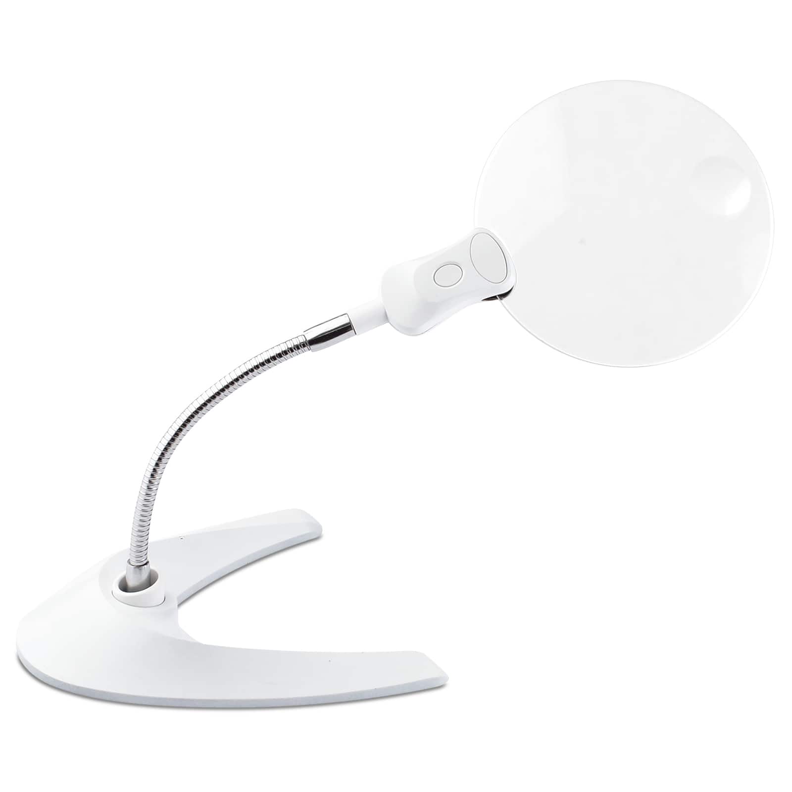OttLite 5&#x22; LED Magnifier with Clip &#x26; Stand