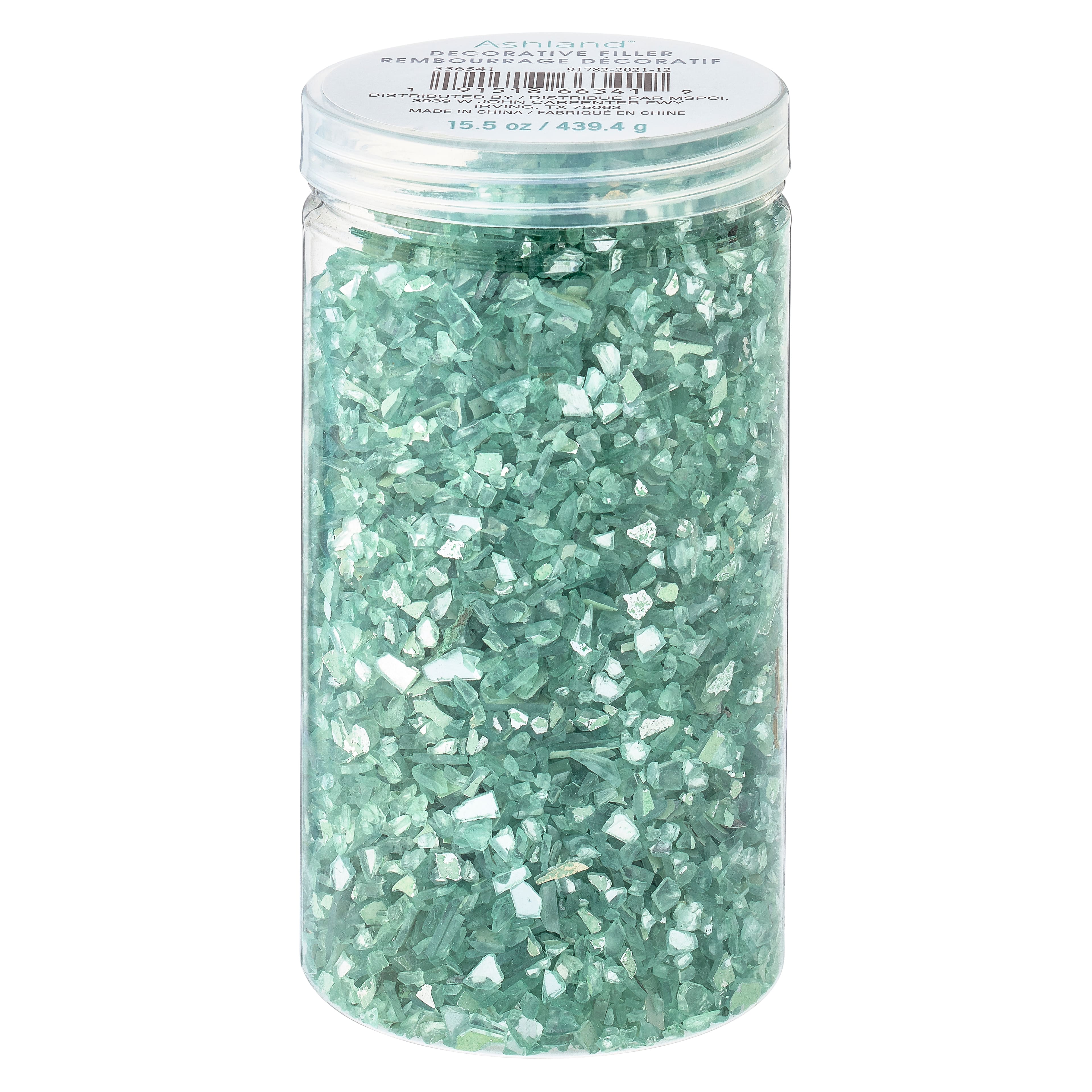 18 Pack: Turquoise Crushed Glass by Ashland&#xAE;