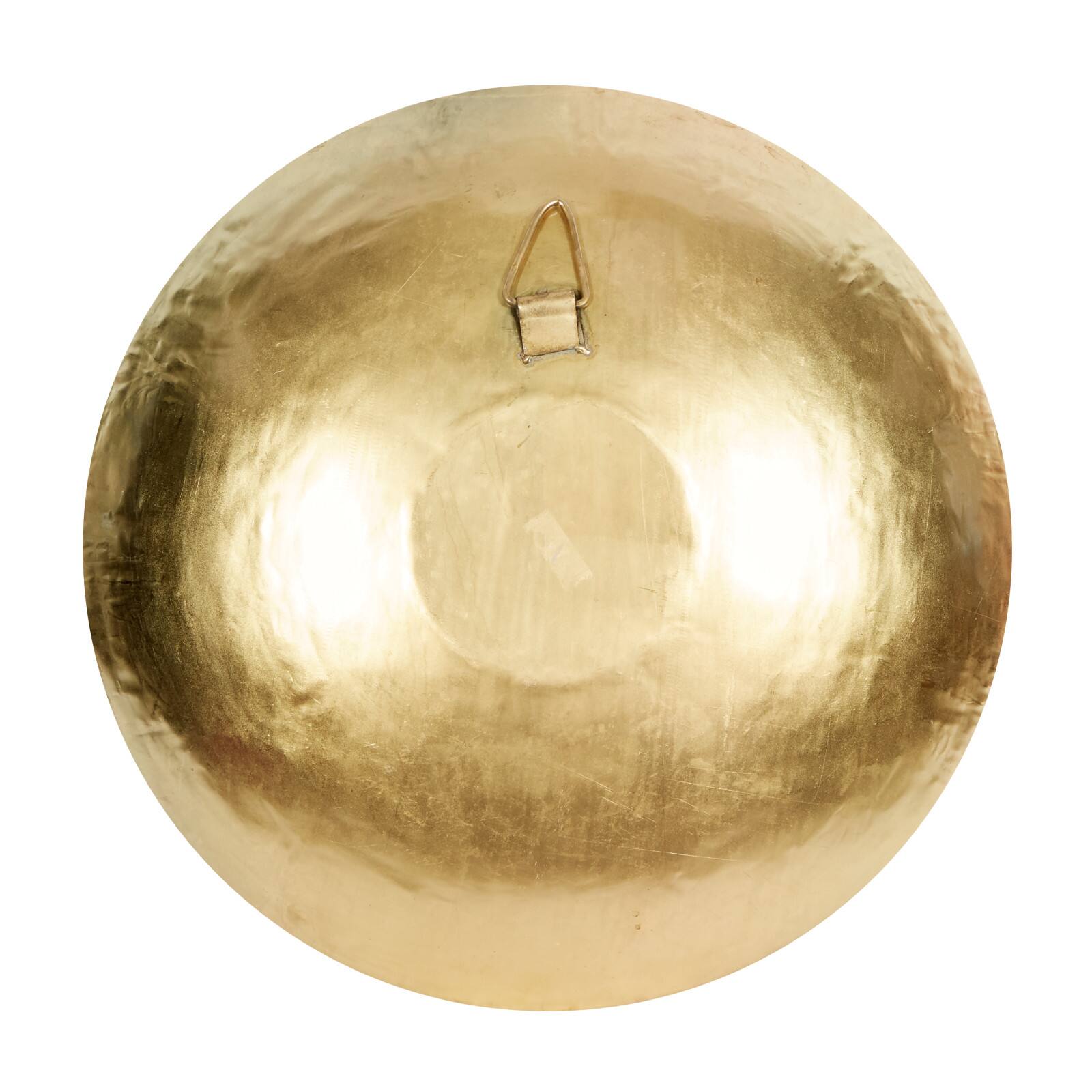 Gold Metal Contemporary Wall Decor Set