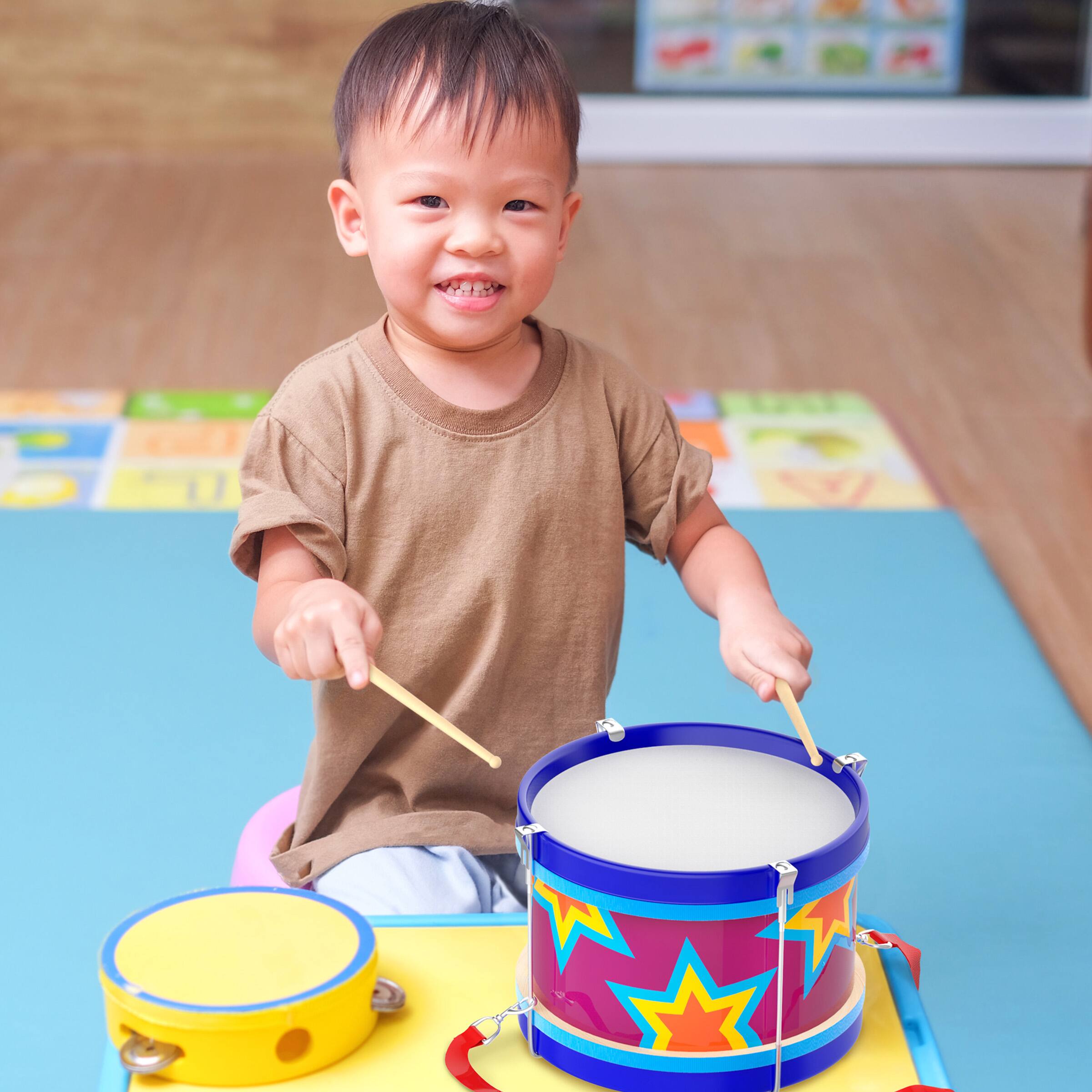 Toy Time Double-Sided Toy Drum