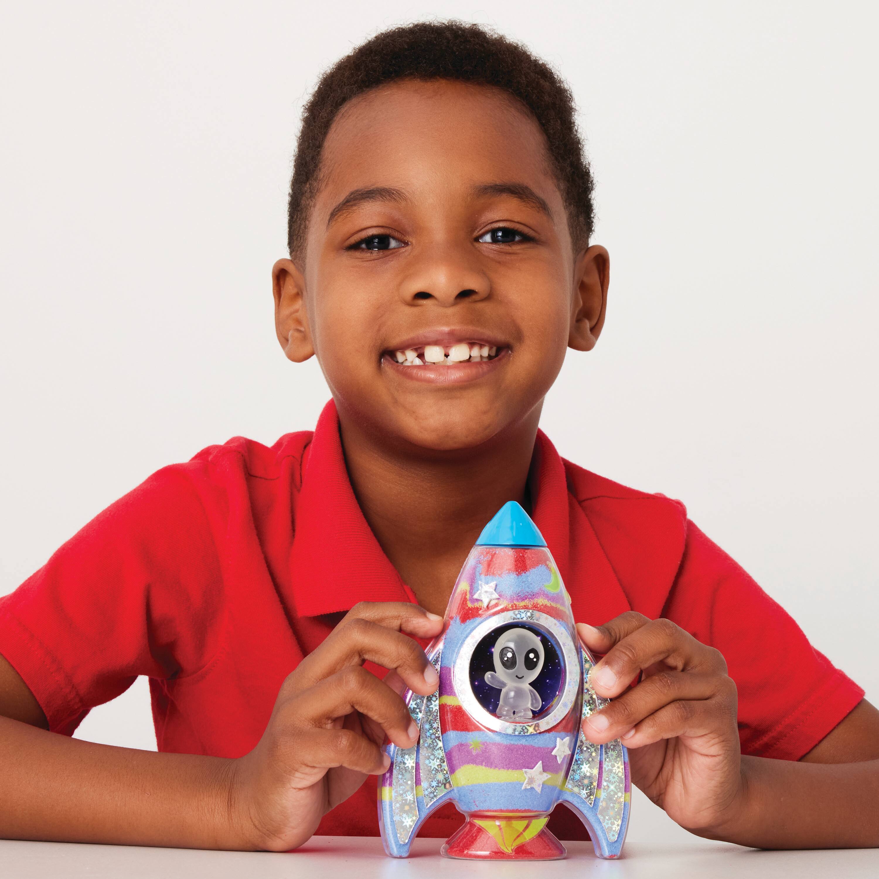 Creativity for Kids® Rocket Glow in the Dark Sand Art