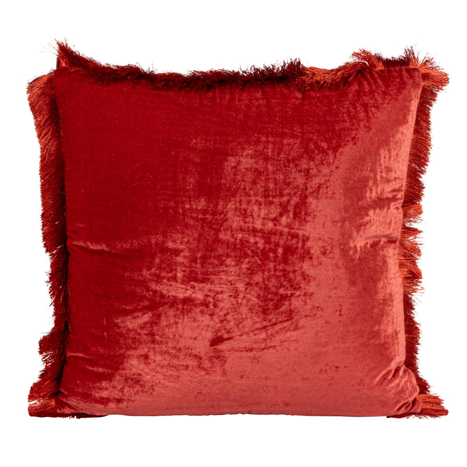 Hello Honey&#xAE; 20&#x22; x 20&#x22; Berry Bliss Eyelash Fringe Pillow