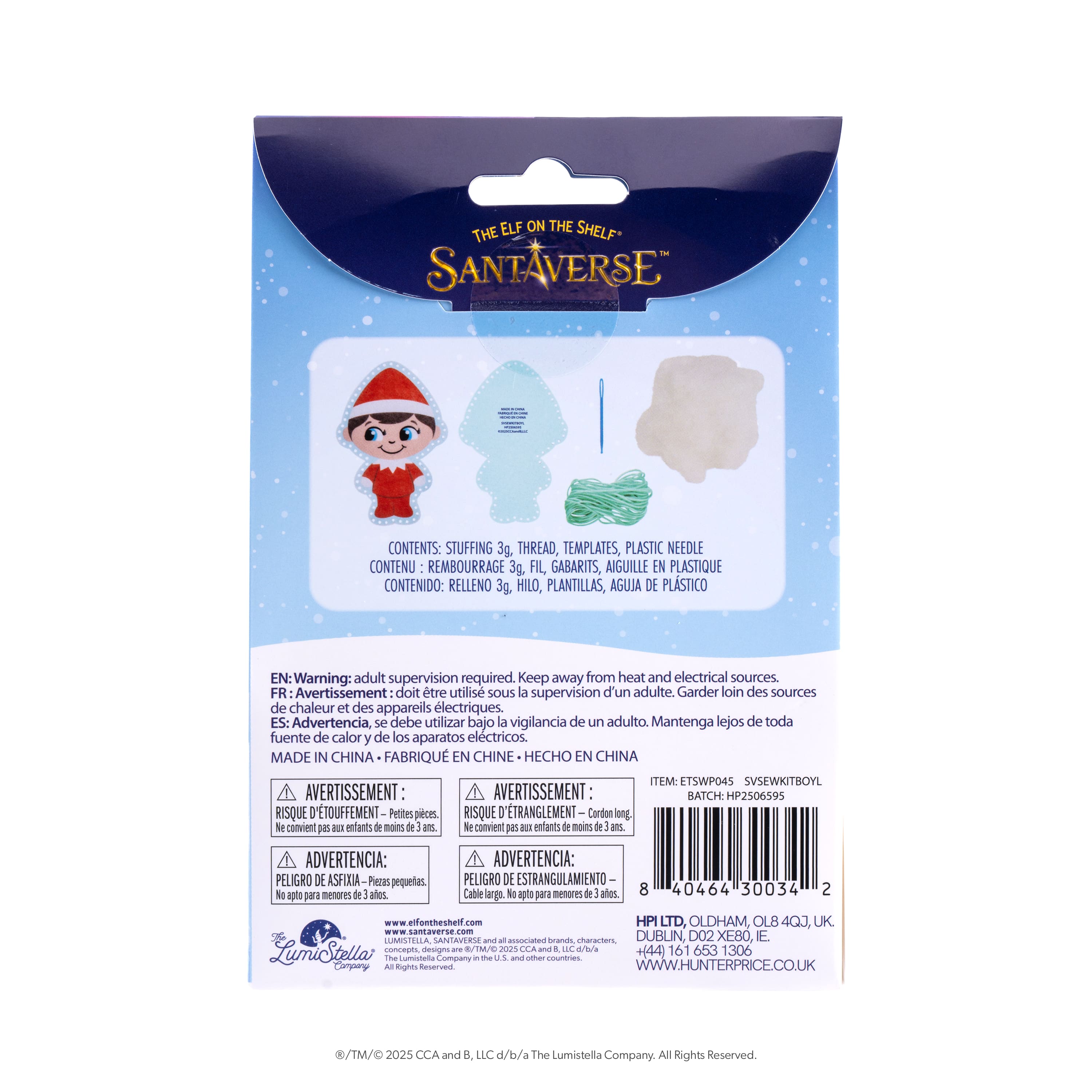 The Elf on the Shelf&#xAE; Santaverse&#x2122; Easy-Sew Ornament Kit