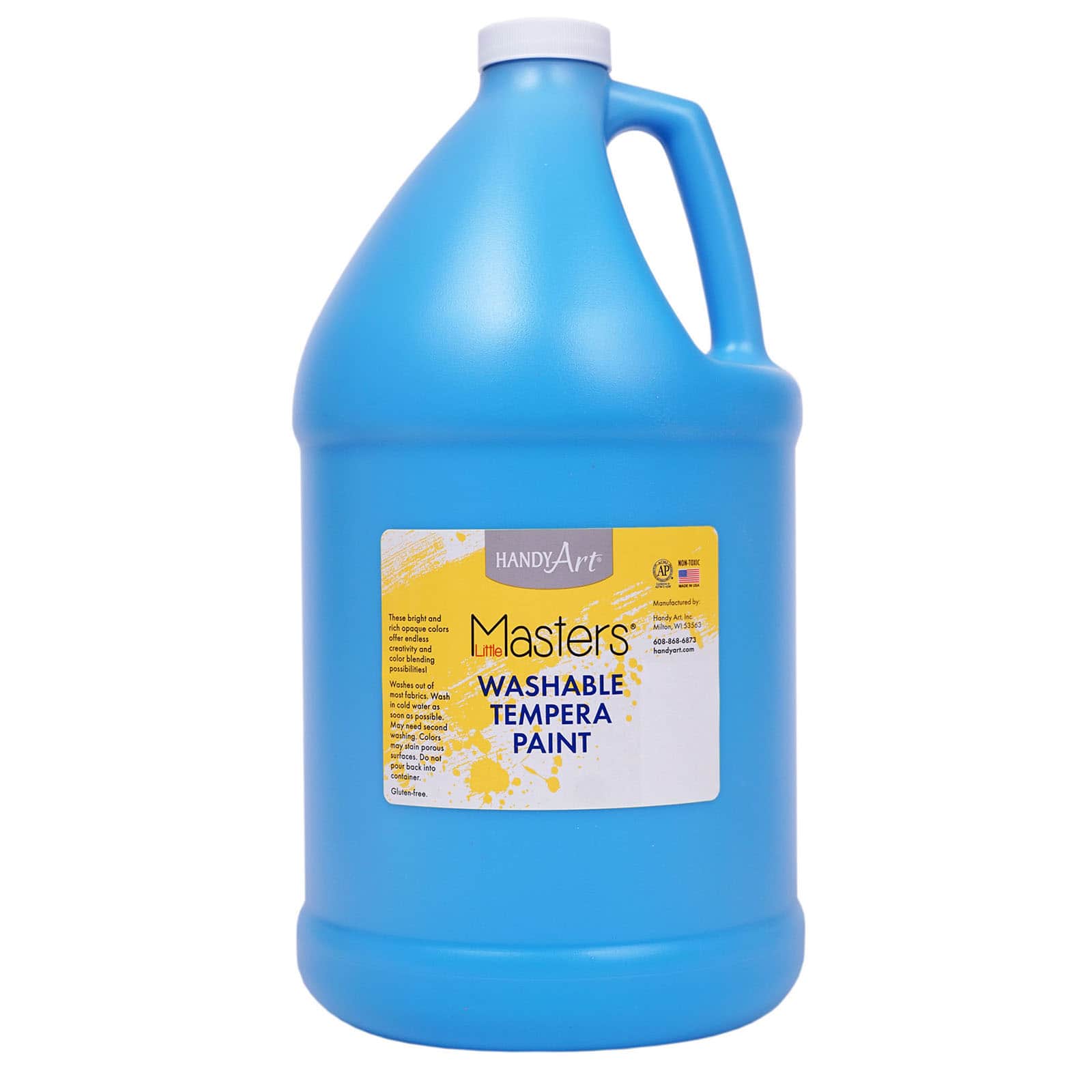 Handy Art® Little Masters® Washable Tempera Paint Gallon, 2ct.