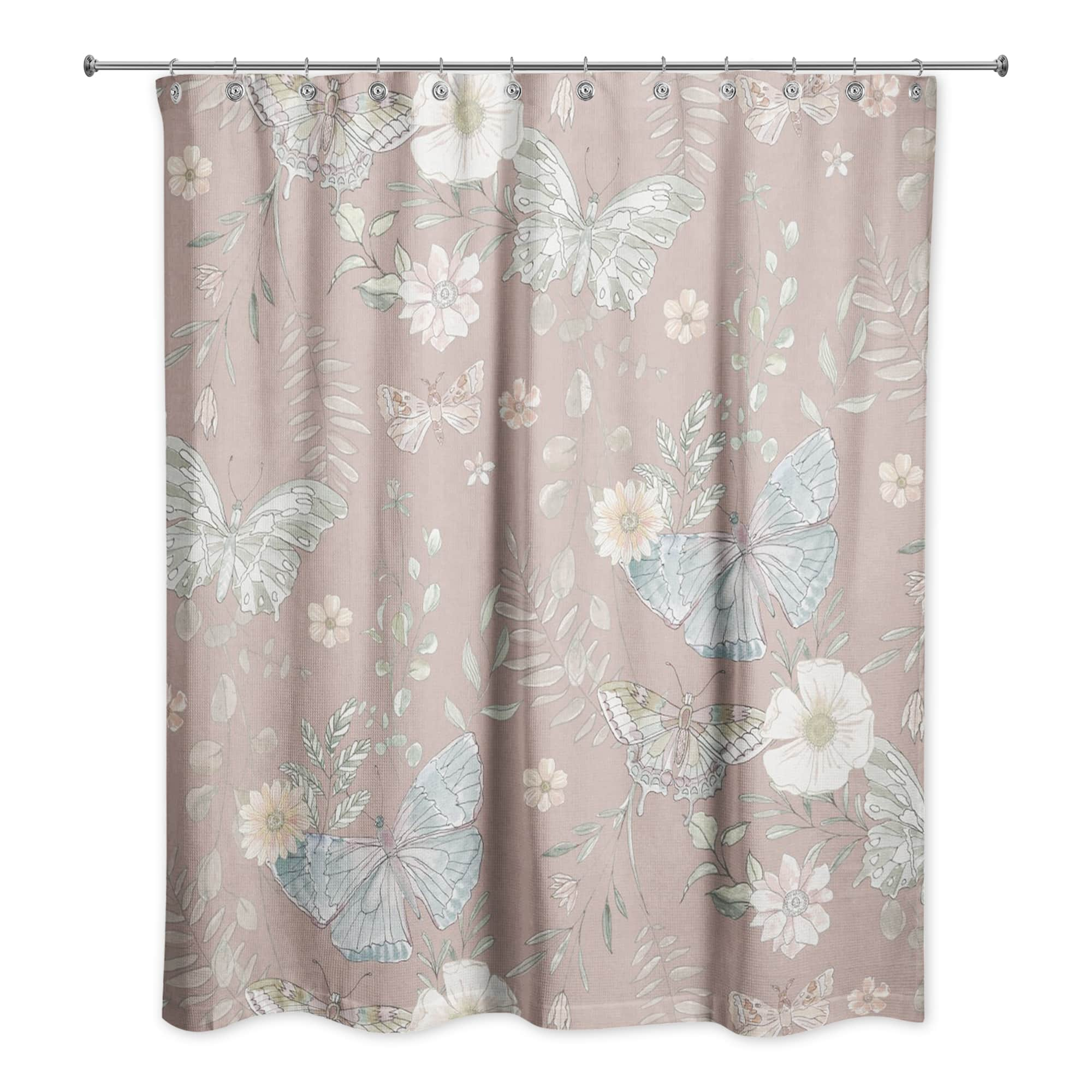 Butterflies Shower Curtain