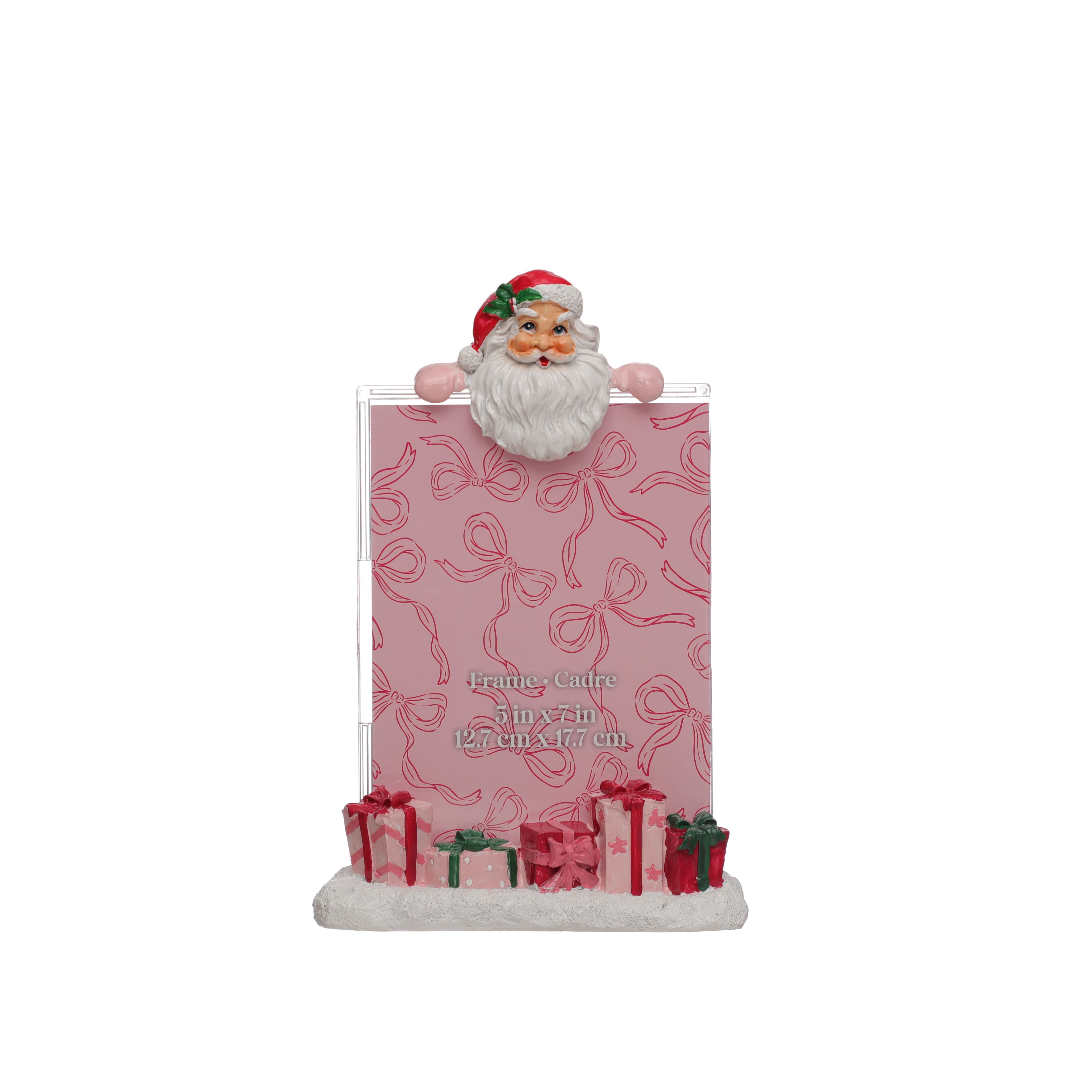 4&#x22; x 6&#x22; Santa &#x26; Presents Tabletop Photo Frame by Ashland&#xAE;