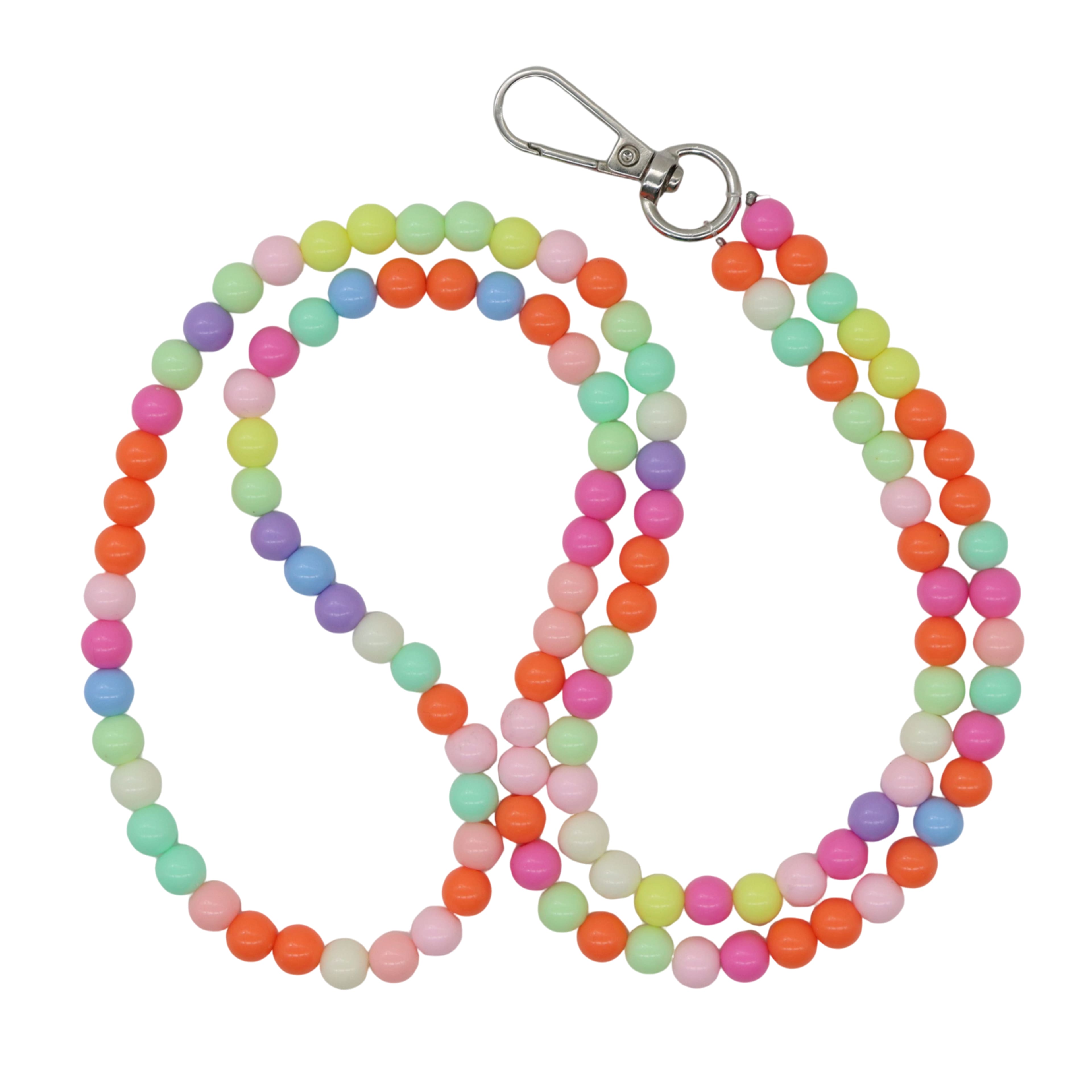 33&#x22; Round Acrylic Bead Lanyard by Fab Finds
