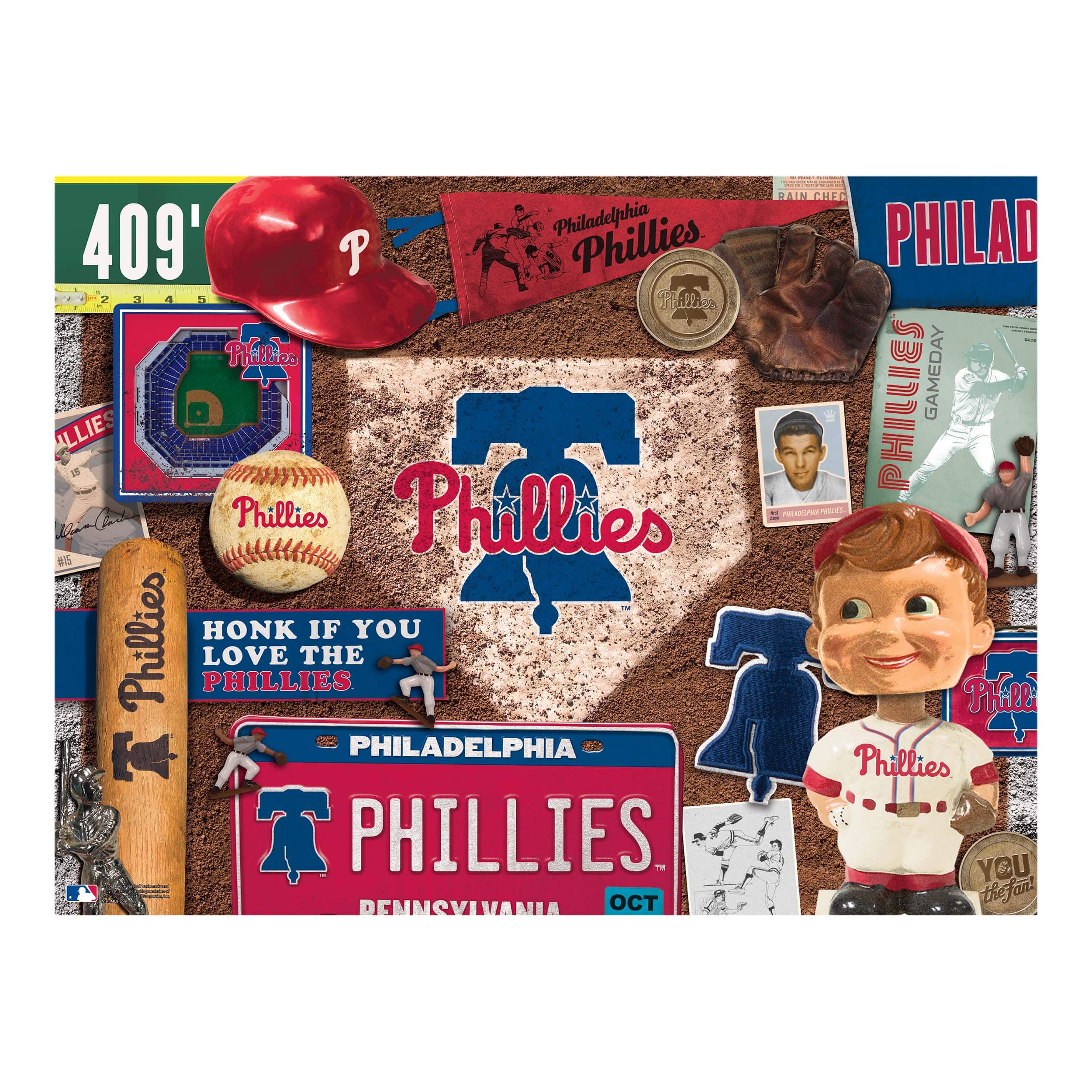 MLB Baseball Retro Series 500 Piece Puzzle