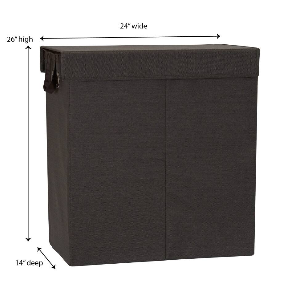 Household Essentials Collapsible Laundry Sorter with Lid