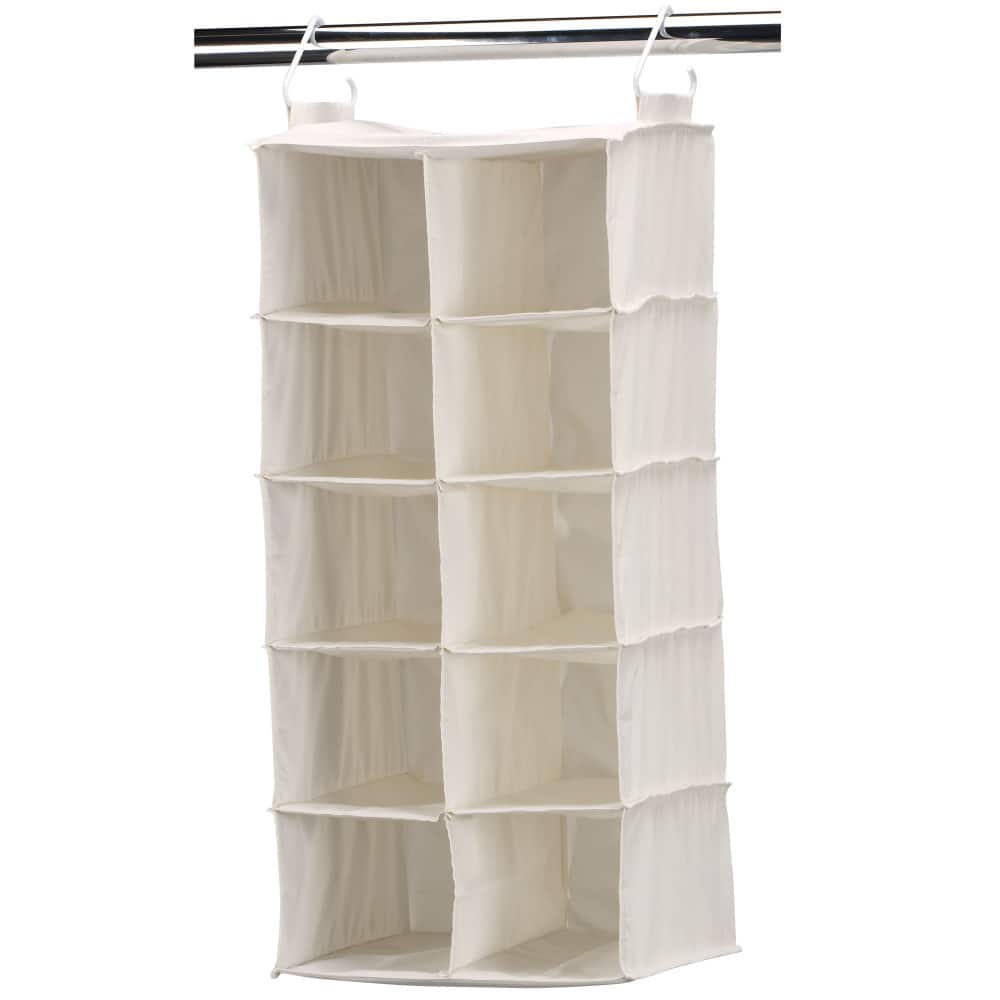 Household Essentials 10-Pocket Hanging Shoe Organizer