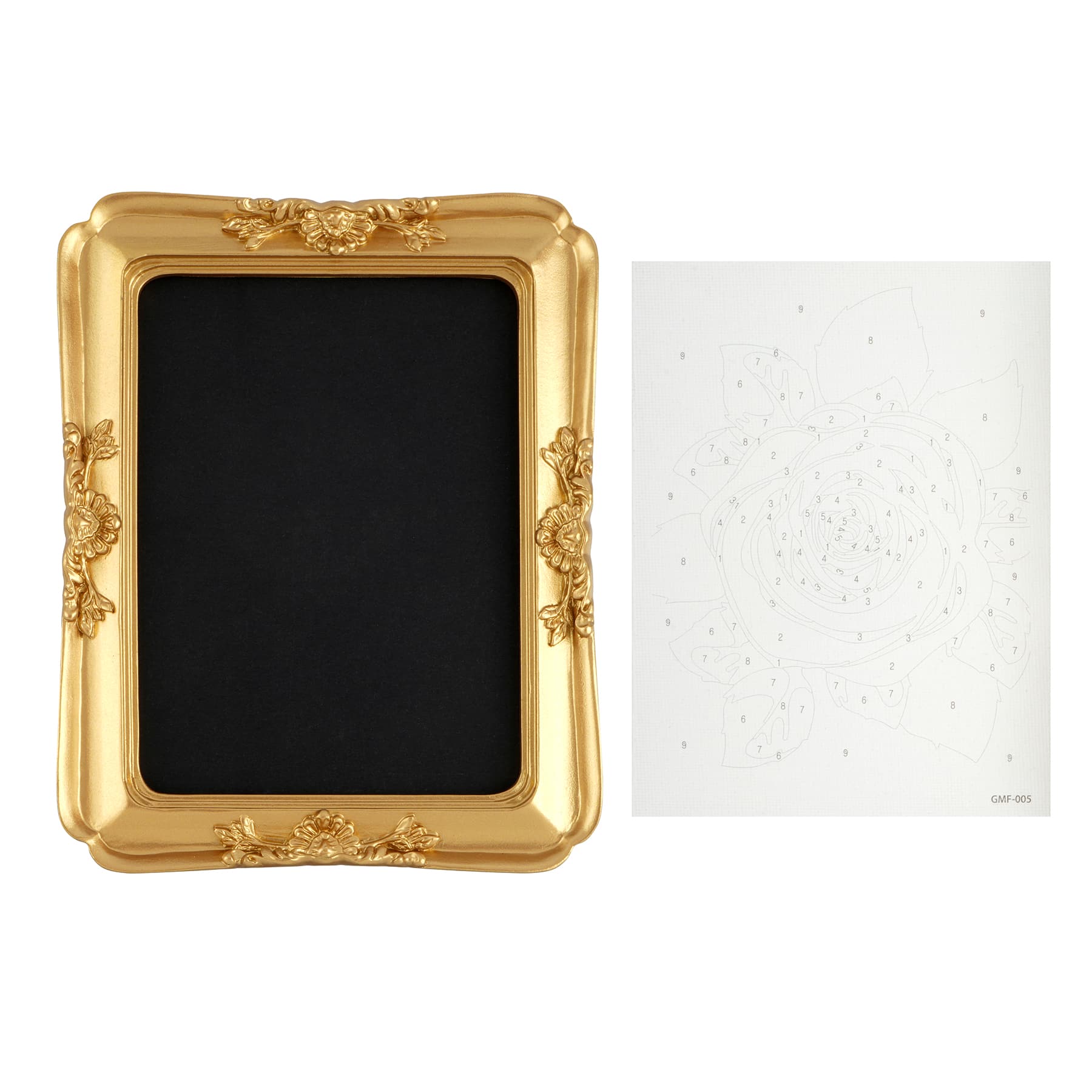 Rose Paint-by-Number Framed Mini Kit by Artist's Loft®