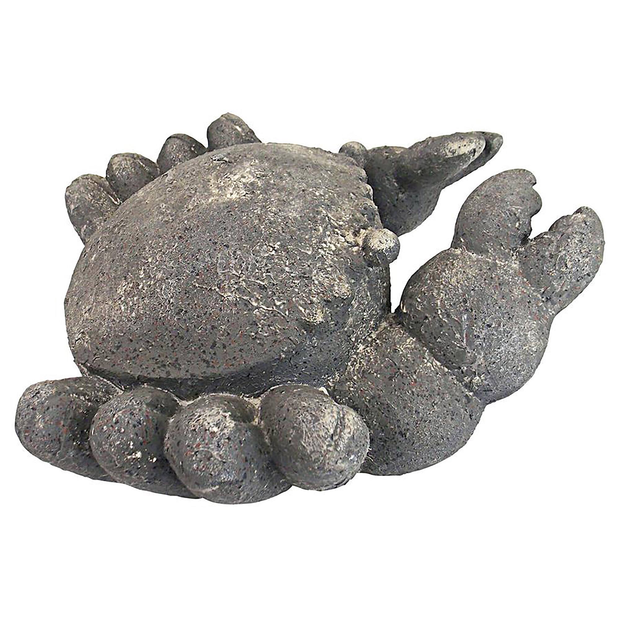 Design Toscano 13.5" Cantankerous Stone Crab Garden Statue