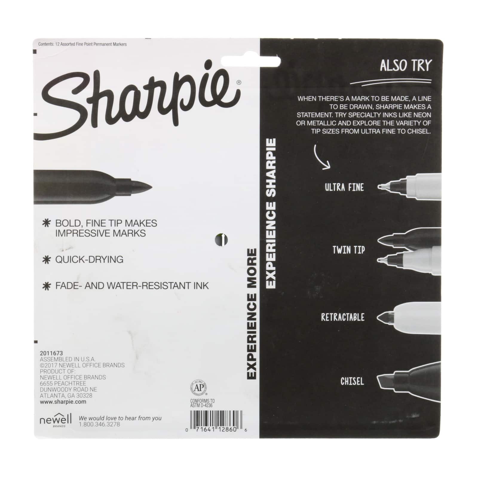 Sharpie&#xAE; Cosmic Colors Fine 12 Marker Set