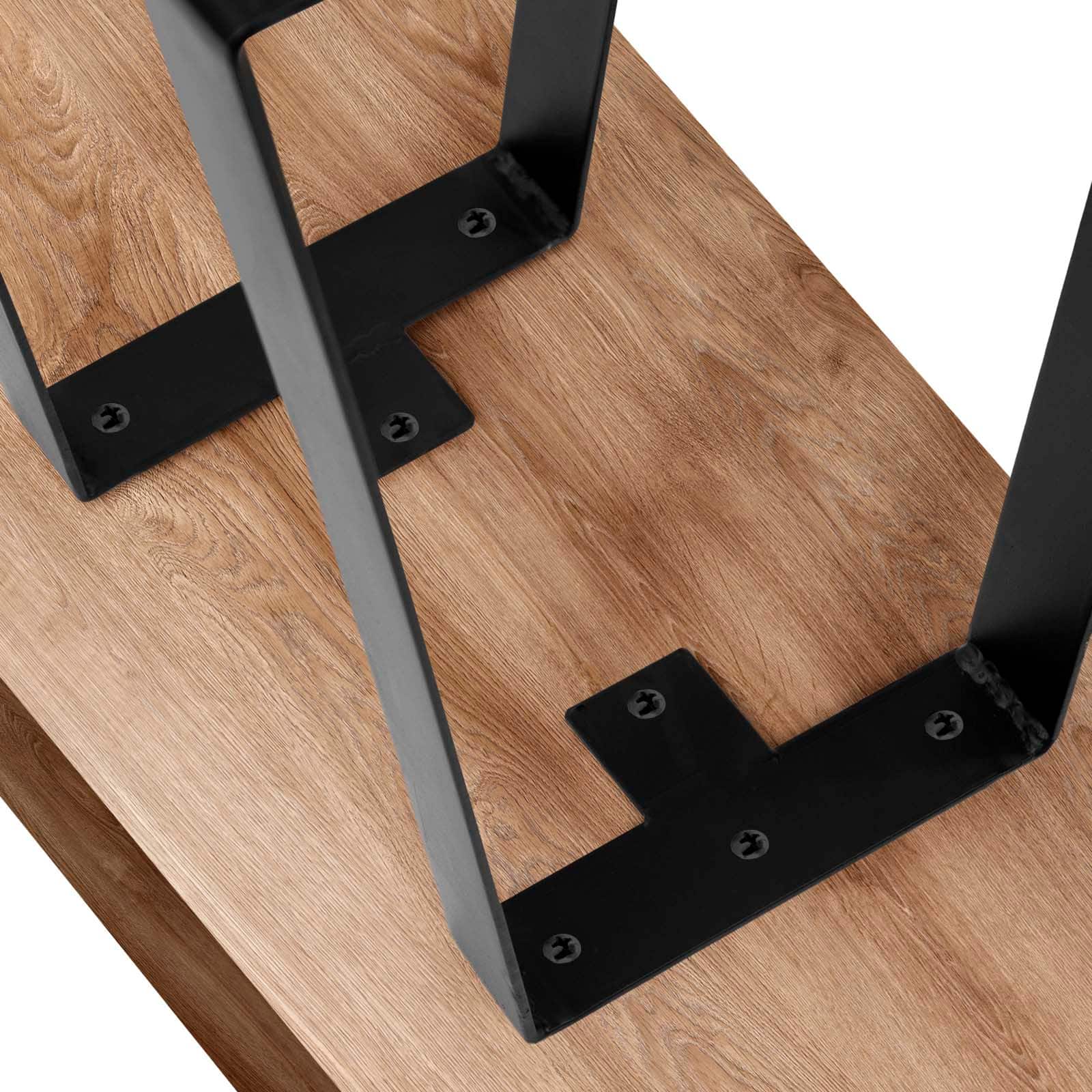 Sorbus Trapezoid Table Legs for Benches or Tables
